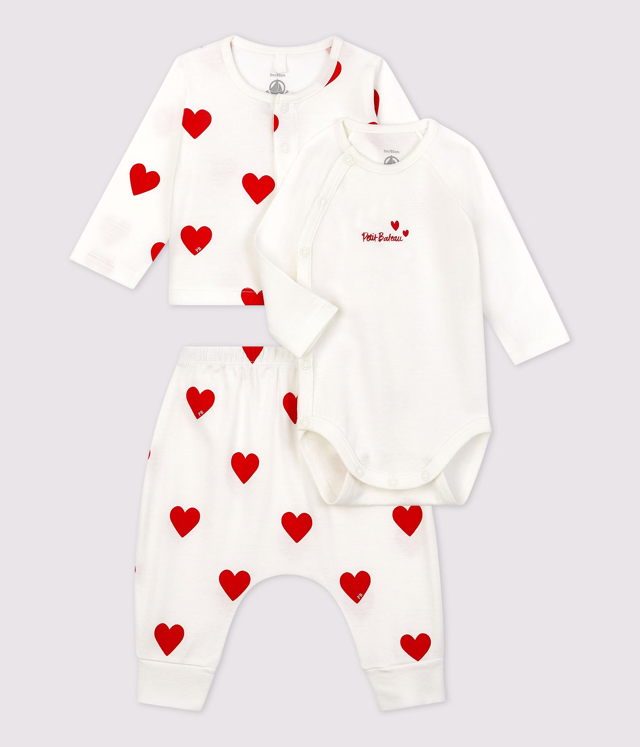 Pyjama coeur petit bateau bebe deals