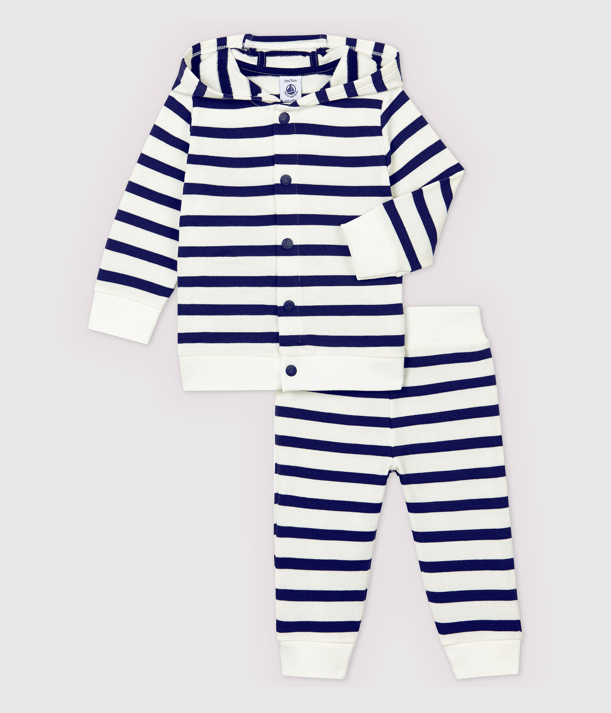 Ensemble jogging deux pi ces b b gar on A012303