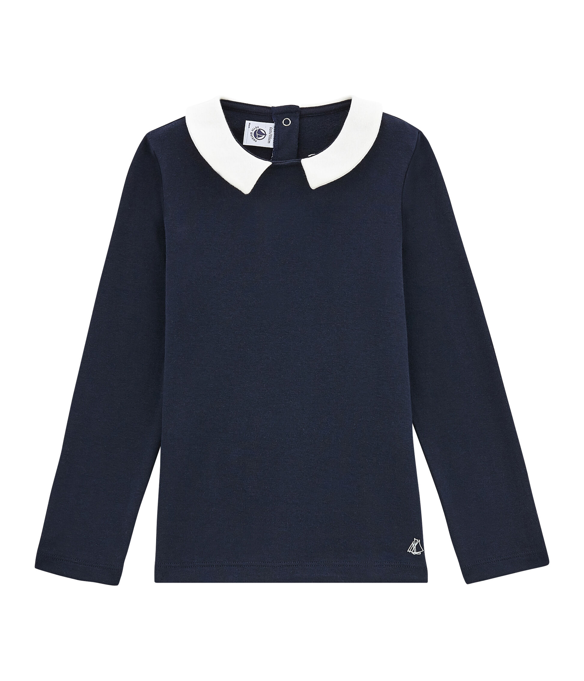 Tee shirt col claudine shop