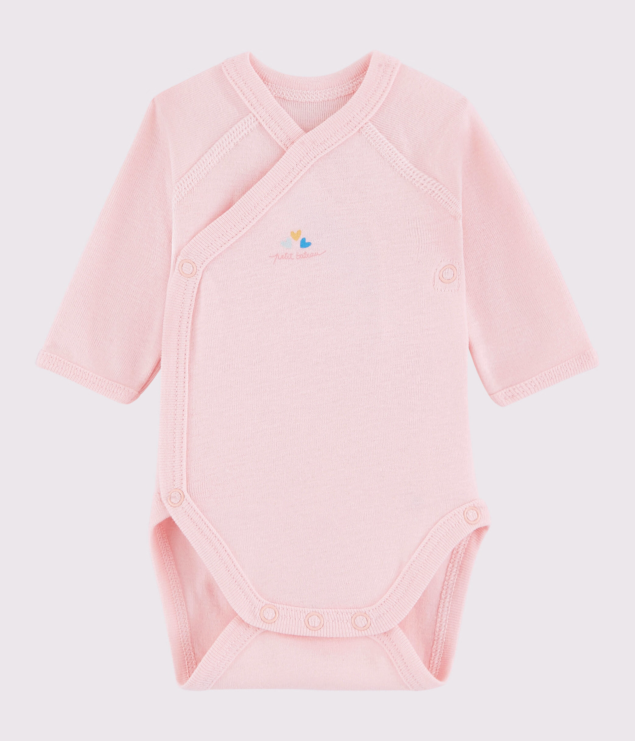 Body crois manches longues b b fille MINOIS Petit Bateau