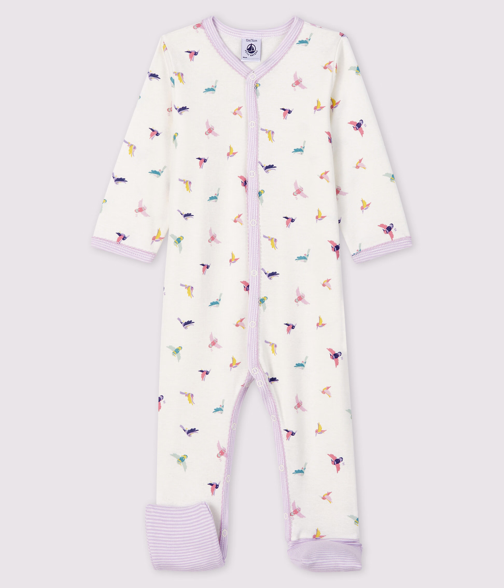 Pyjama bebe pied amovible top