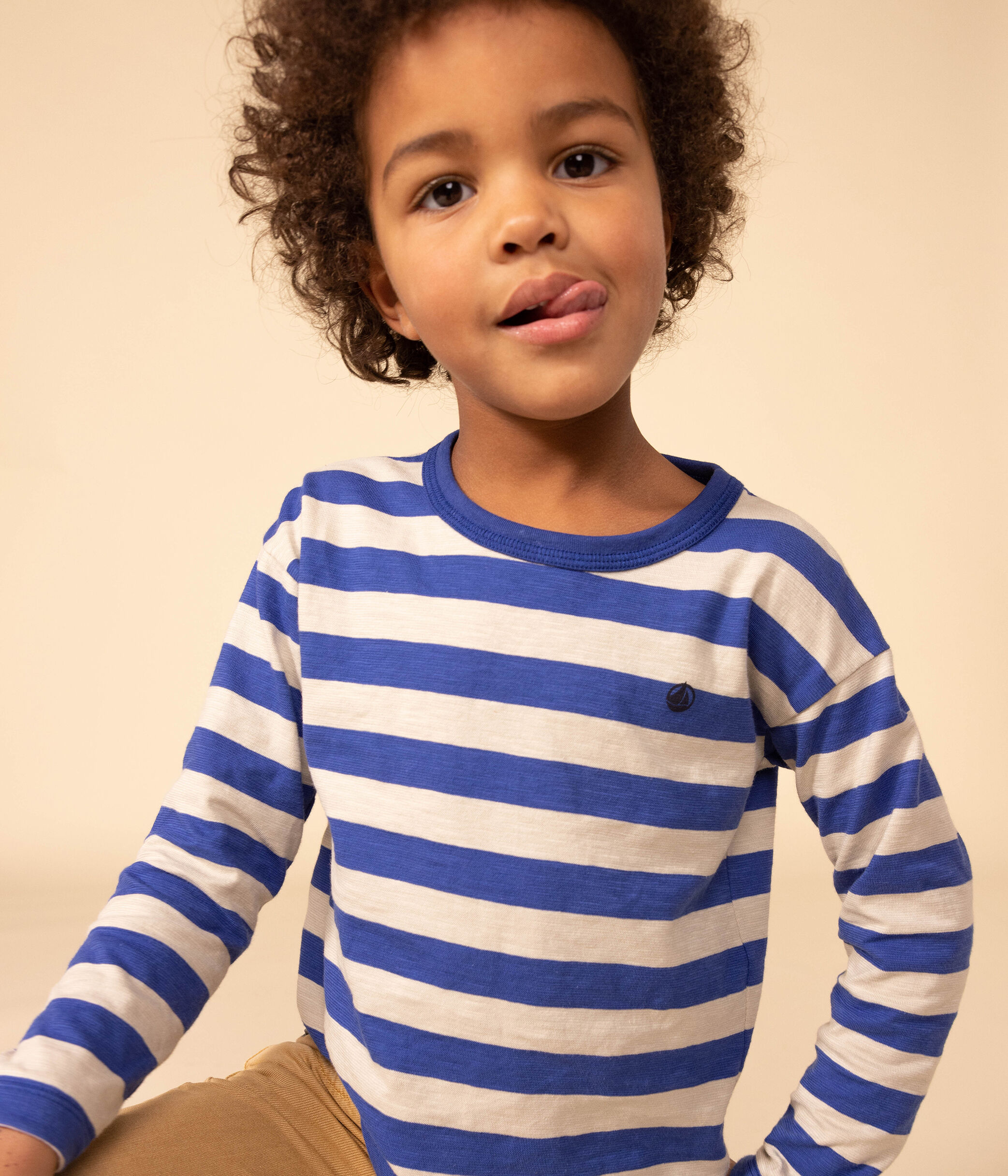 T shirt hot sale manche longue coton
