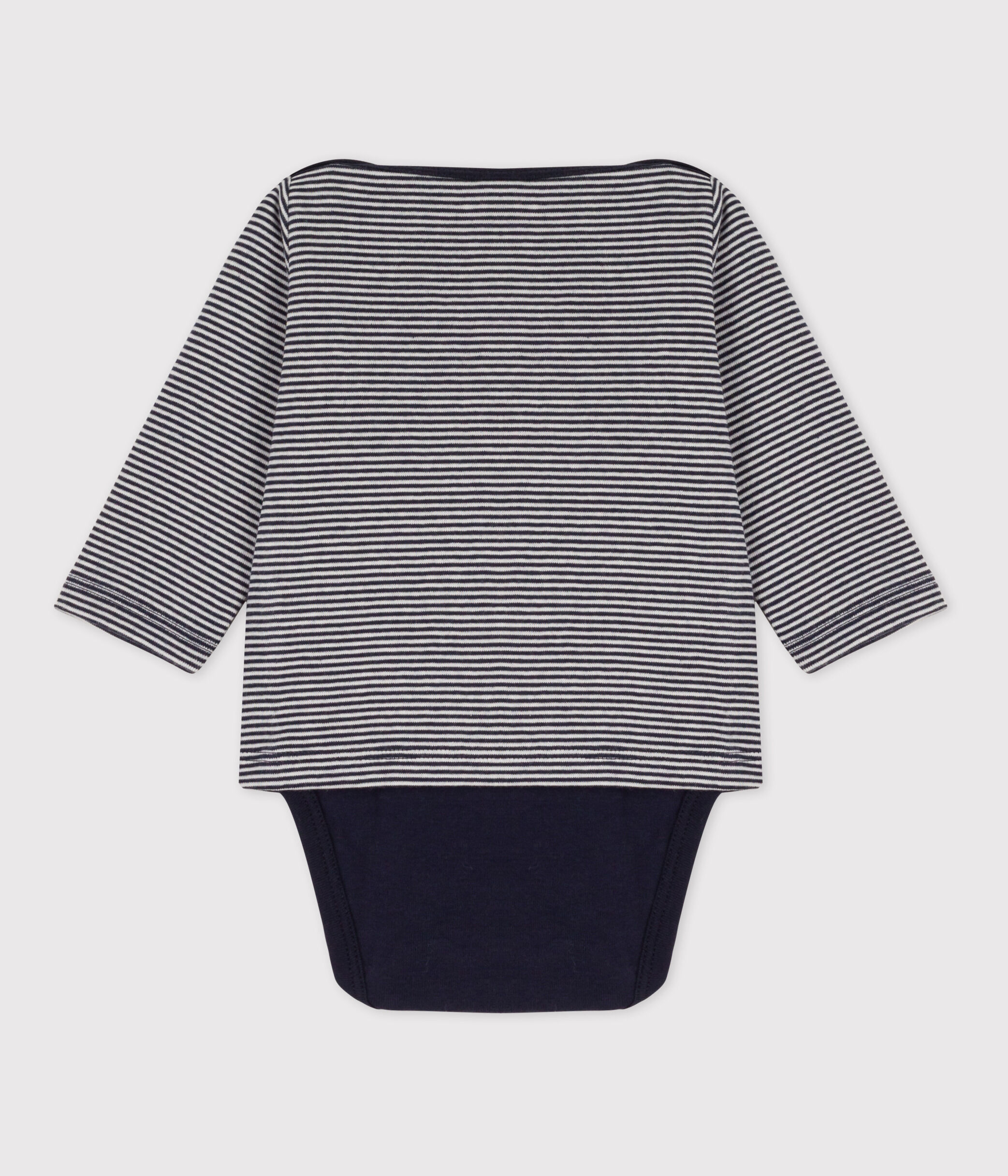 Body t shirt b b en coton SMOKING MARSHMALLOW Petit Bateau