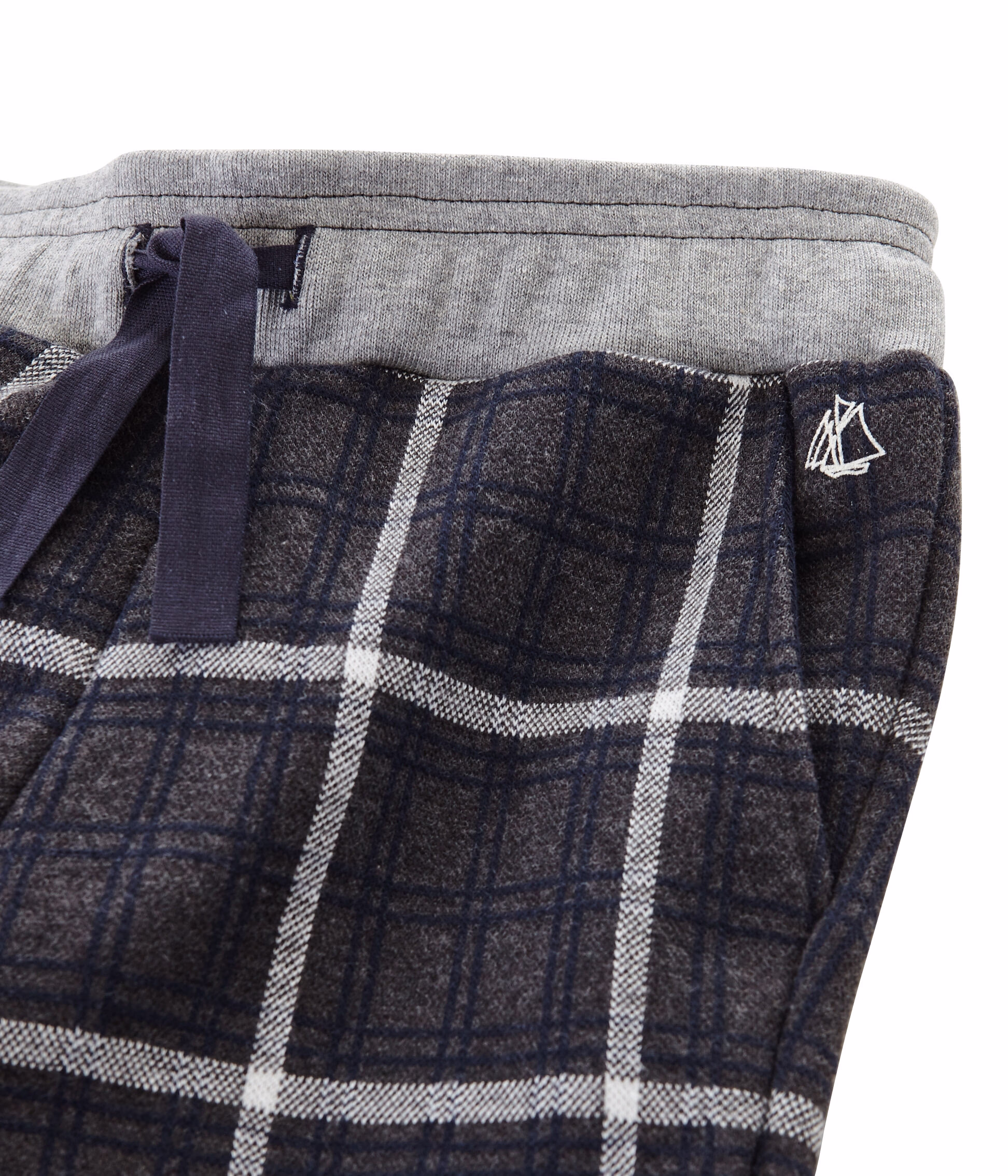 Pantalon maille carreaux enfant gar on 5097601050