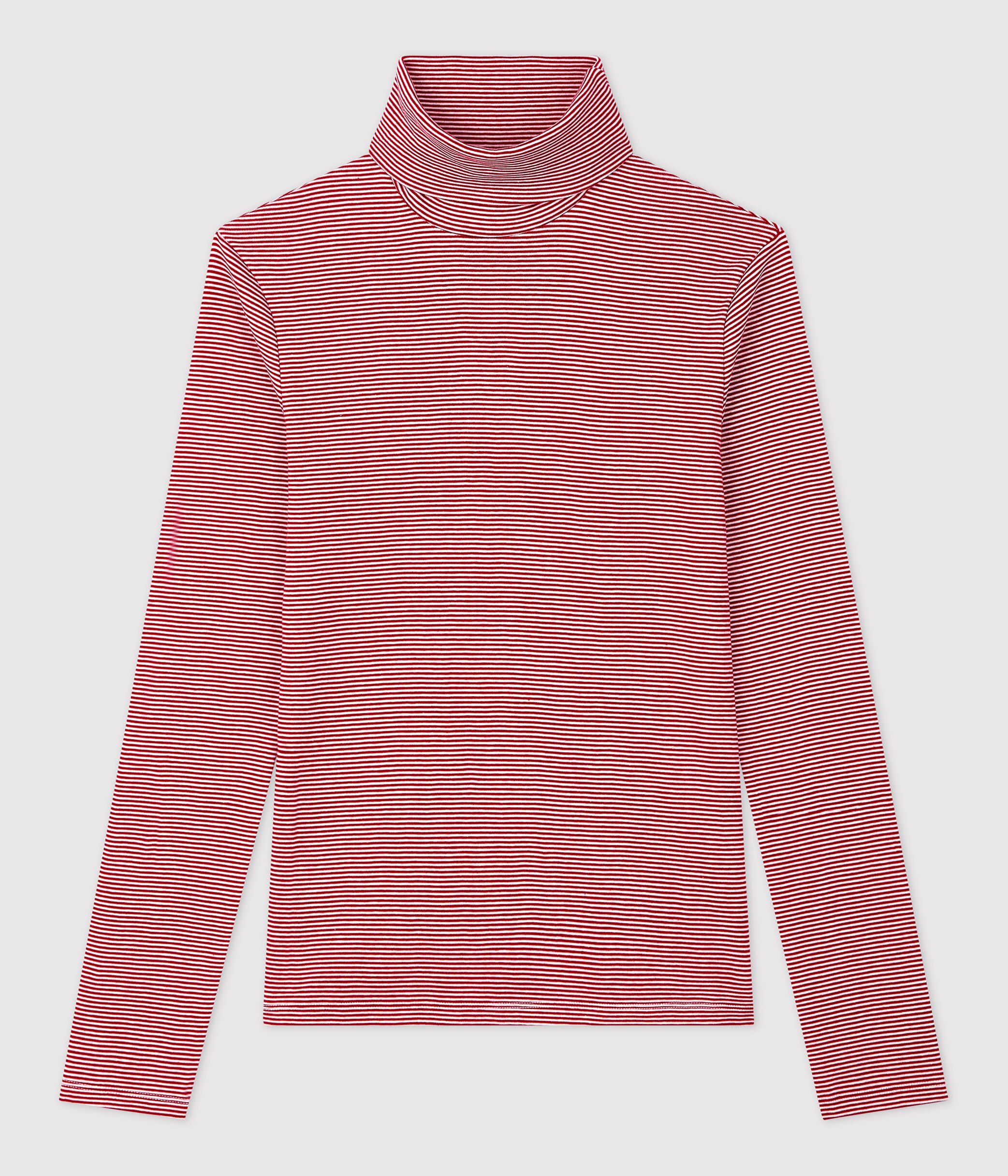 Sous pull iconique en coton ray Femme A02R402