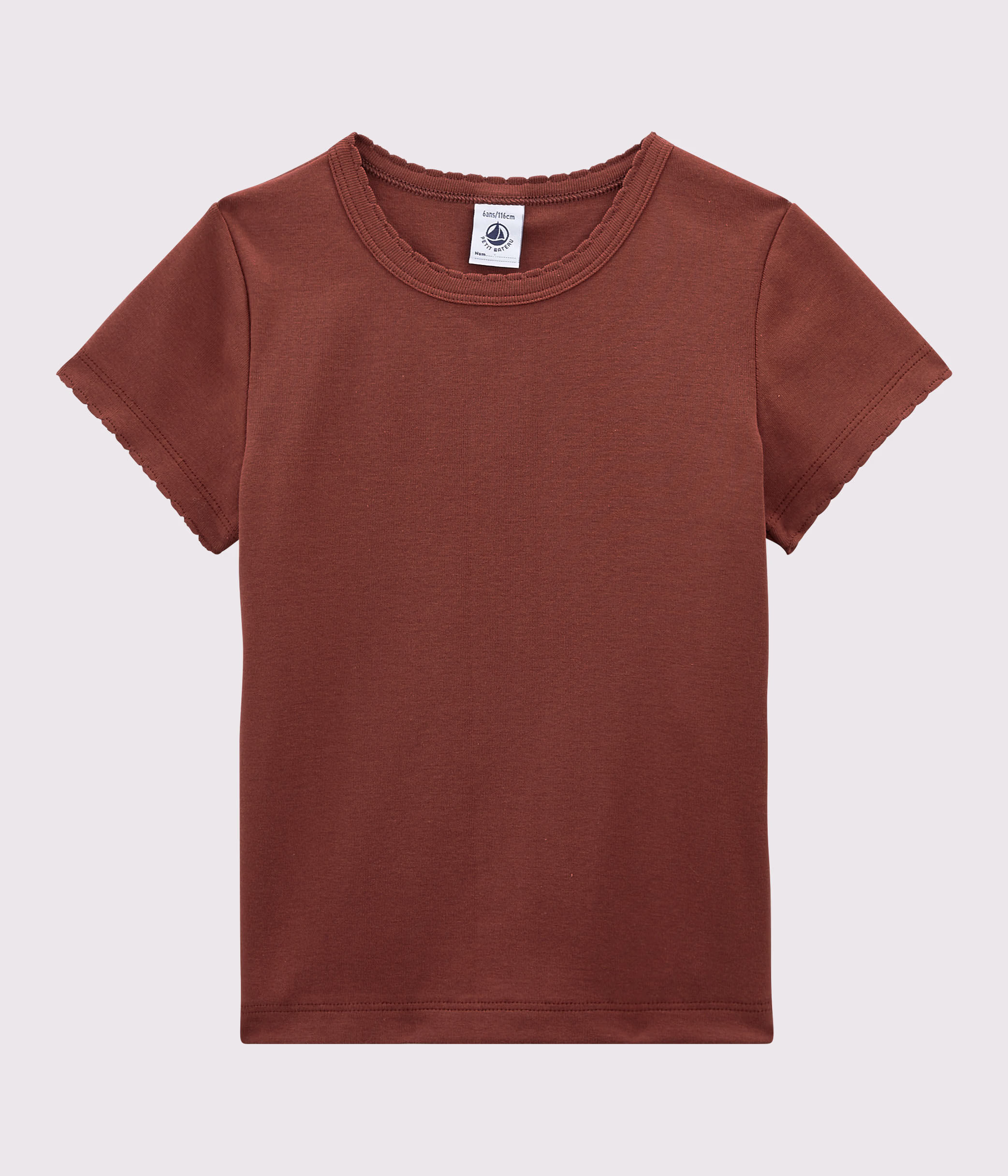 Tee shirt iconique en coton enfant fille gar on A03DZ09