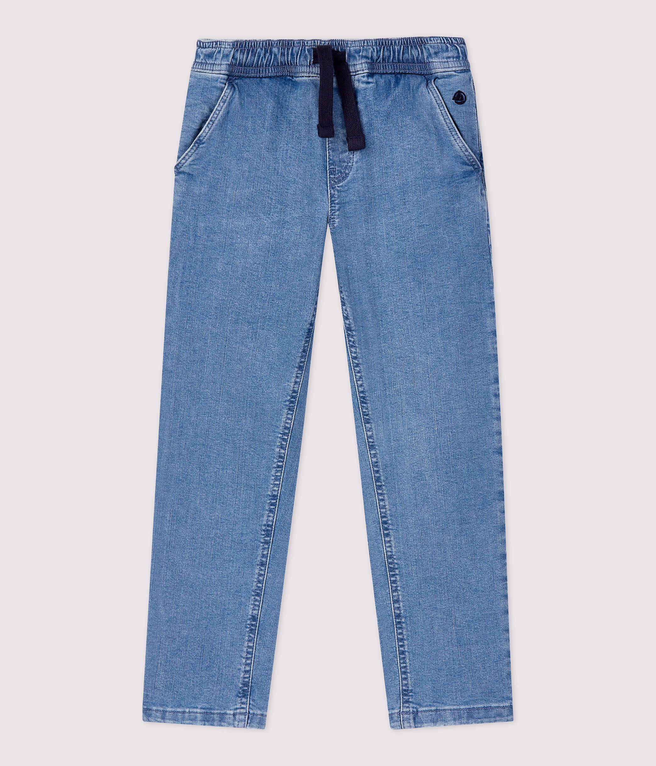 Pantalon regular en denim clair enfant gar on A04PQ01