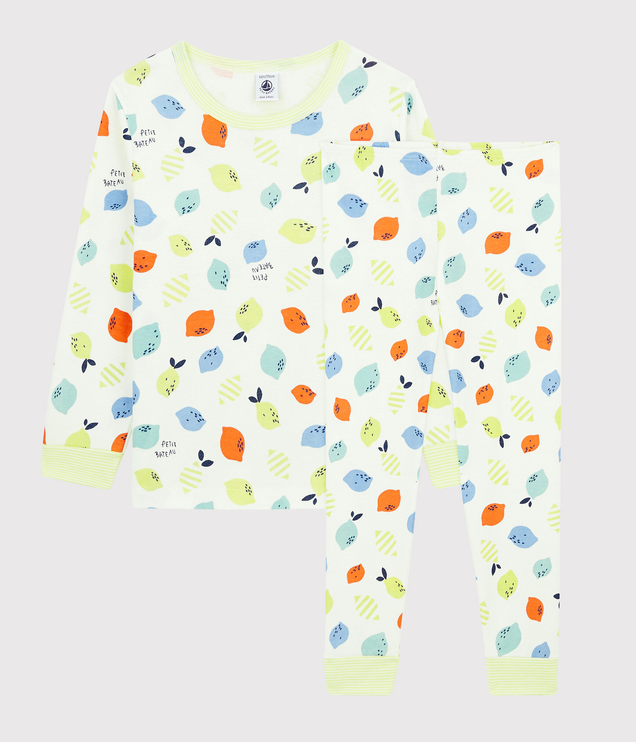 Pyjama citron best sale