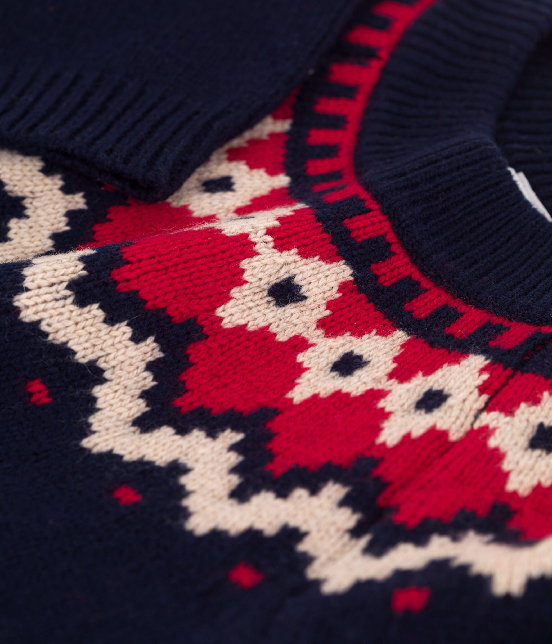 Pull jacquard hotsell garcon