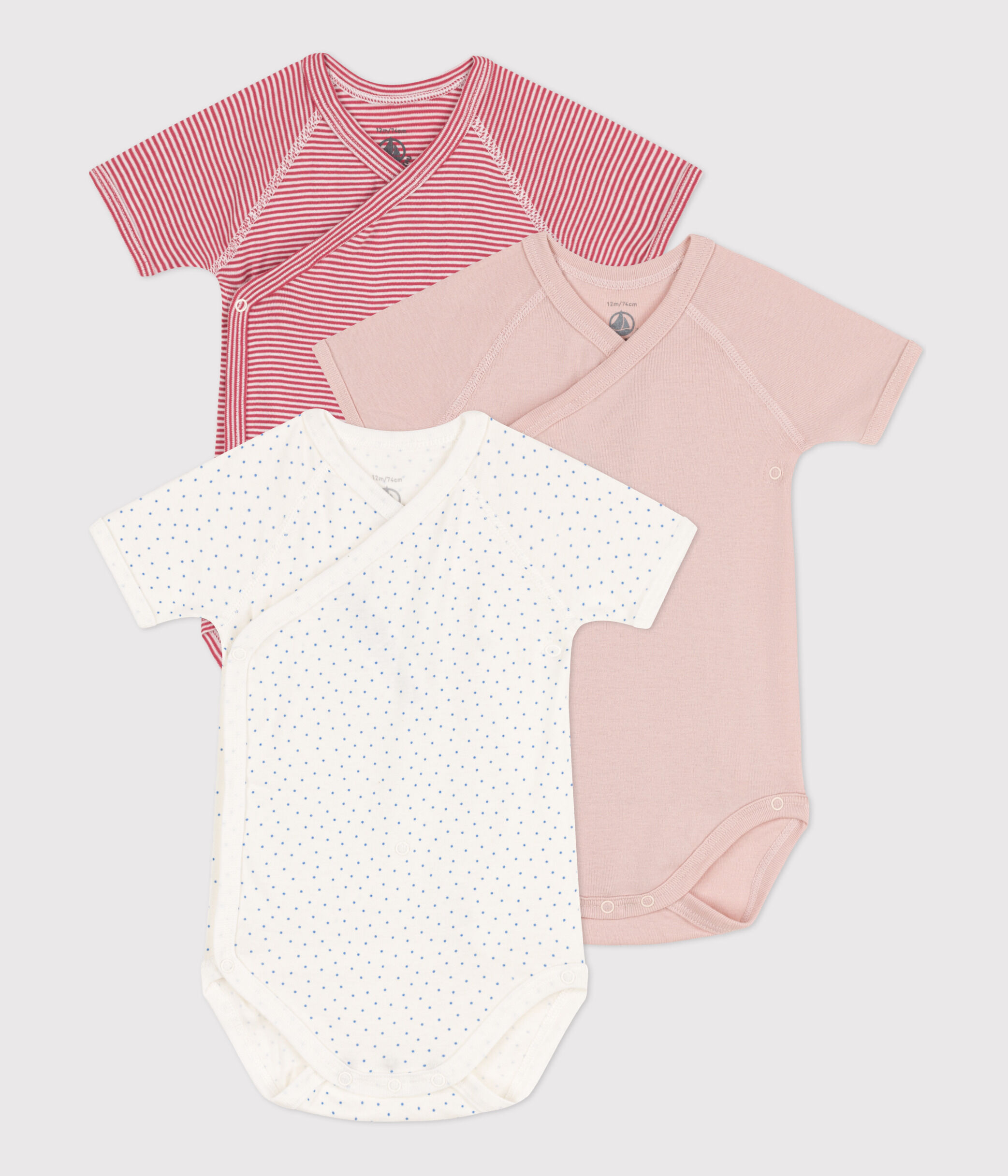 Body croisé manches courtes discount