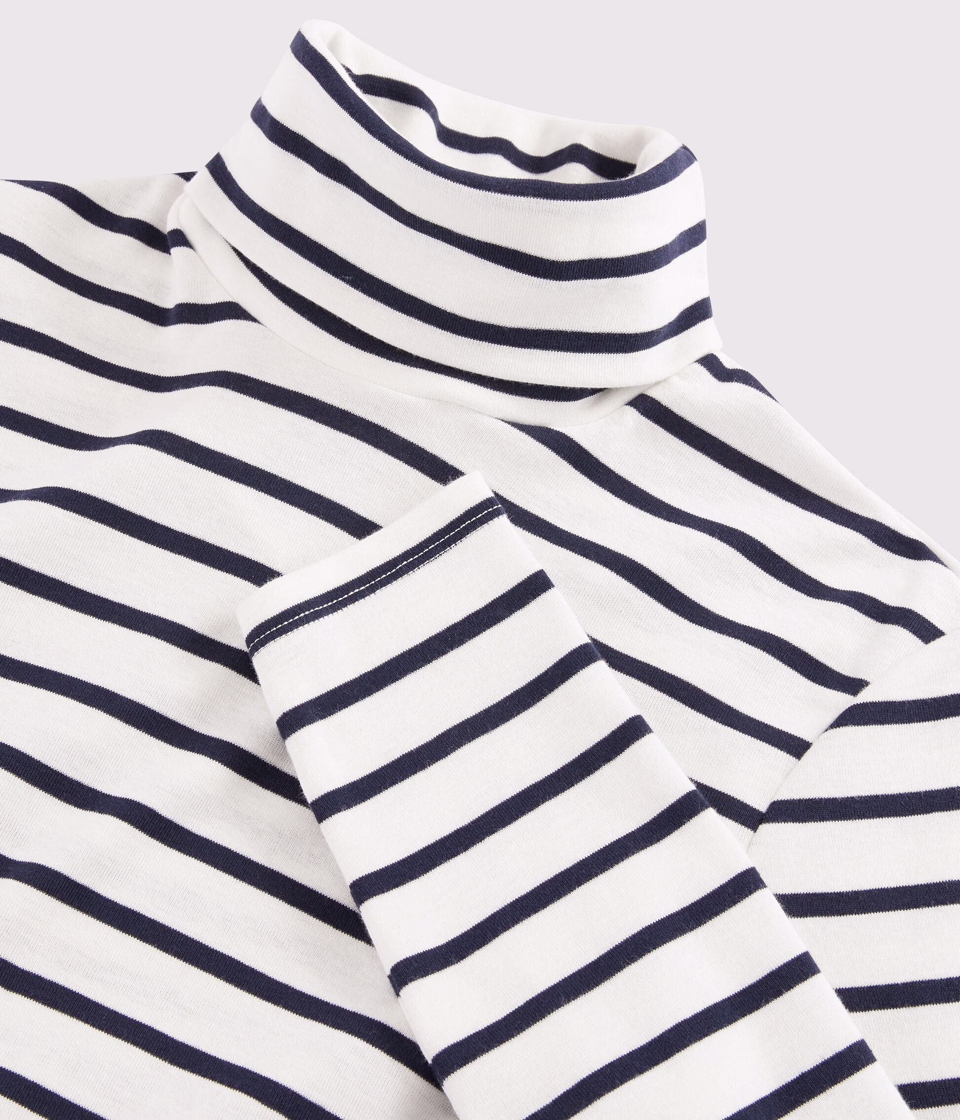 Sous pull shop rayé femme