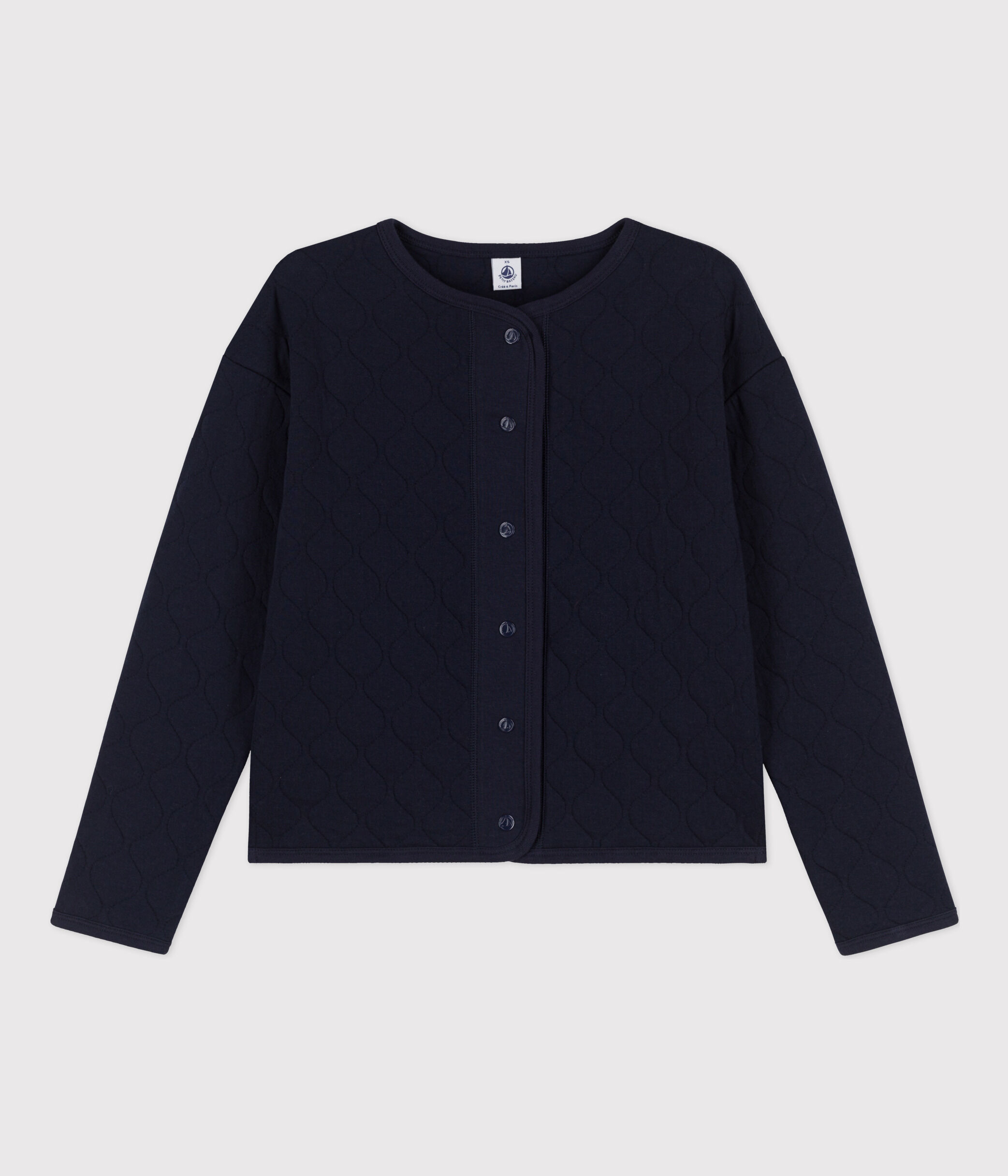 Cardigan en tubique matelass Femme A057601