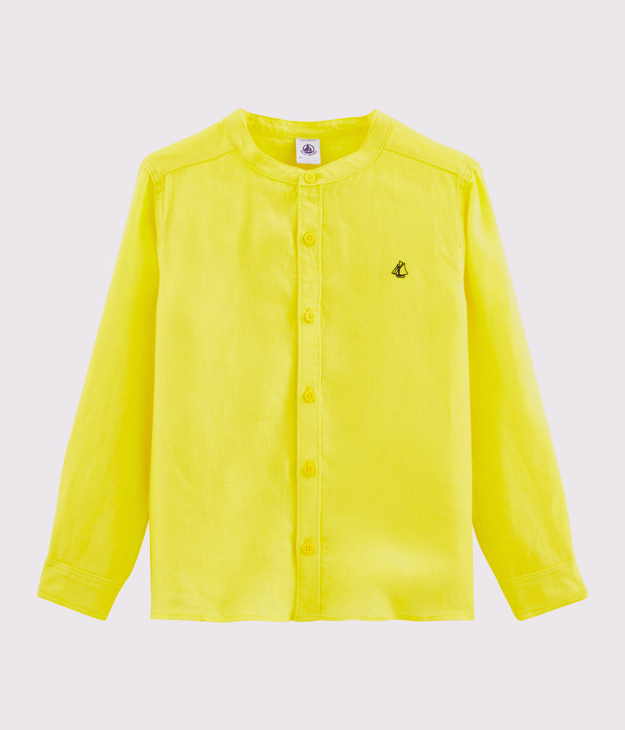 Chemise jaune enfant clearance