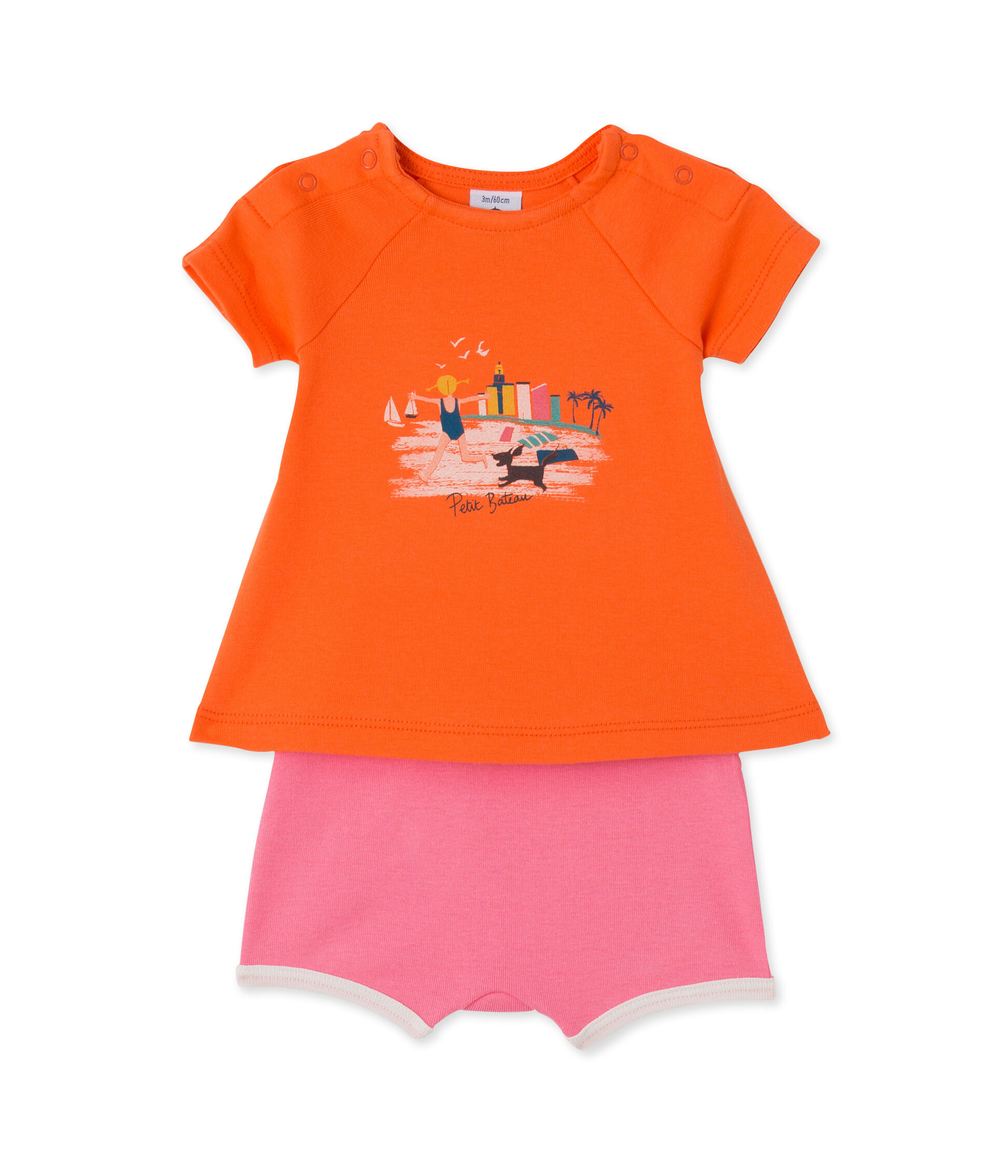 Ensemble short tee shirt fille deals