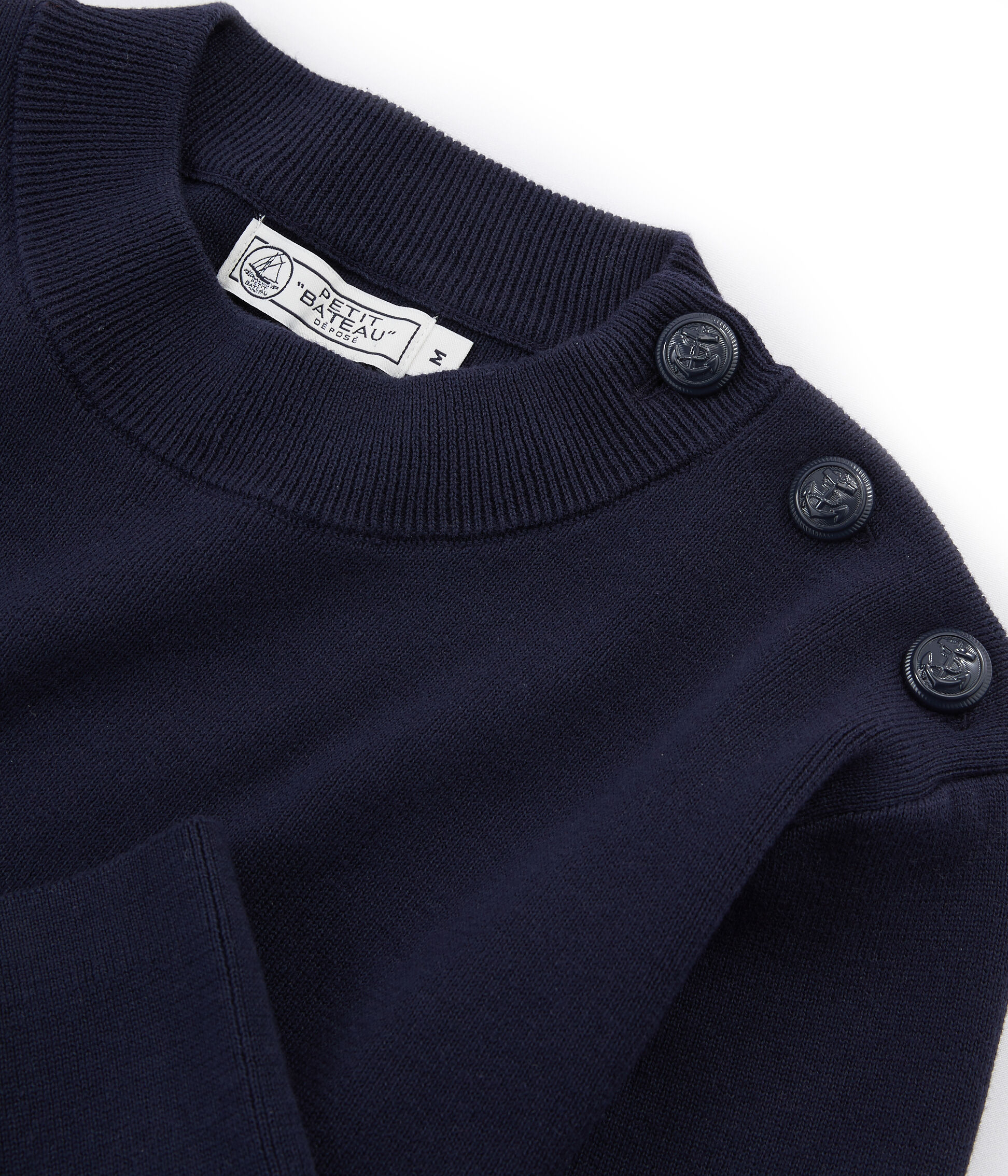 Pull marin homme uni 4979702250