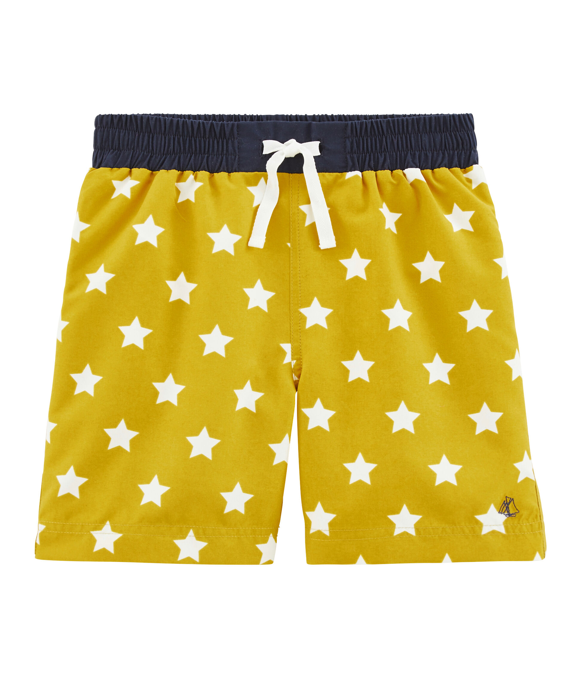 Short de plage enfant garcon BAMBOO MARSHMALLOW Petit Bateau