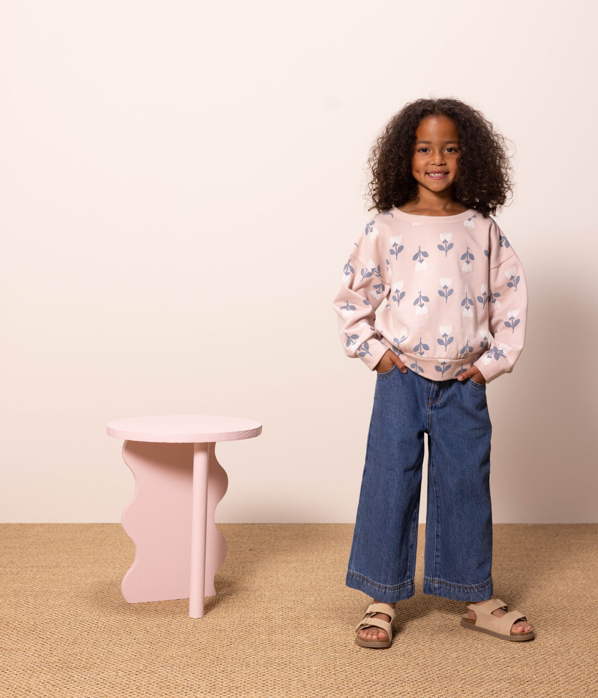 Fille en pantalon cheap