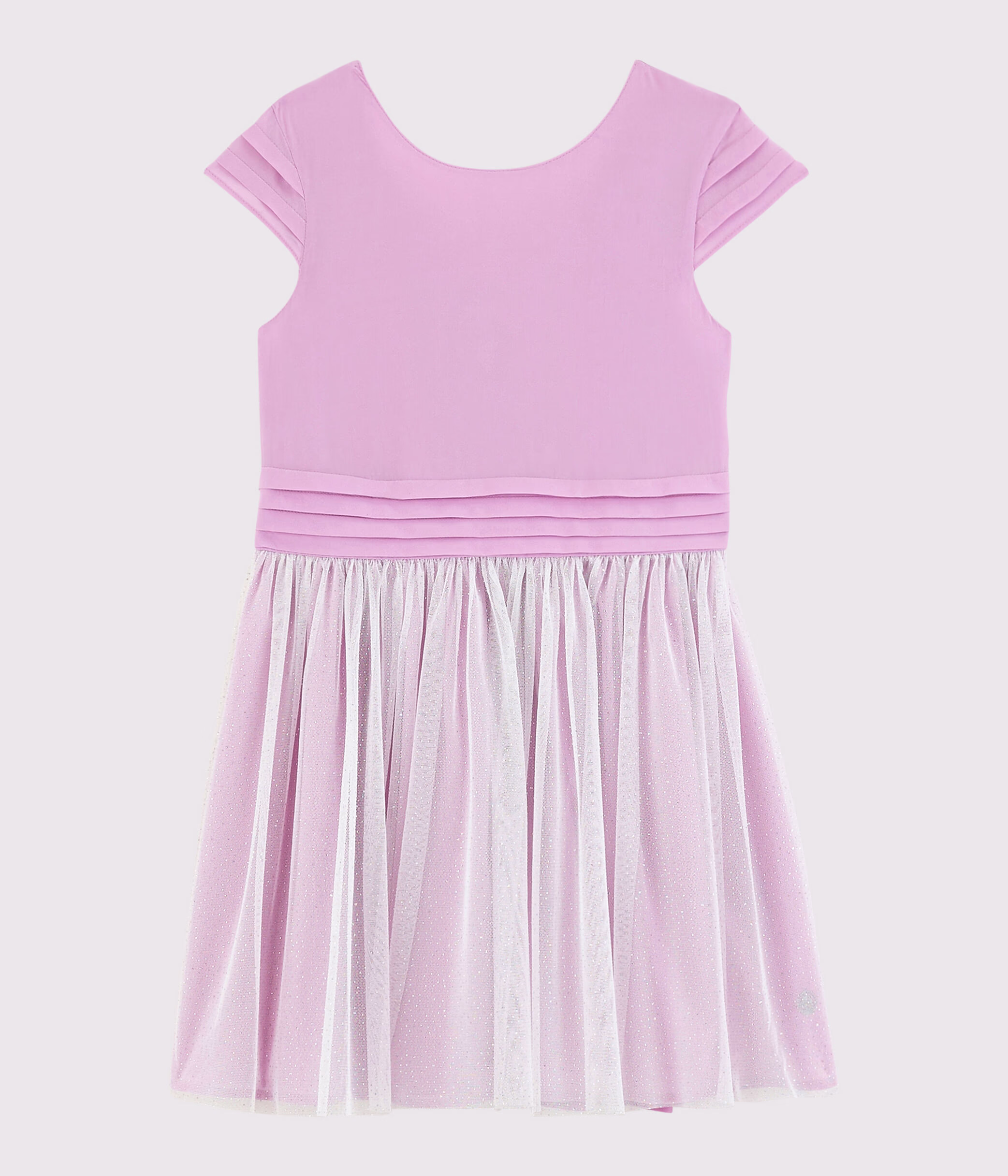 Robe c r monie en cr pe et tulle enfant fille 5936301100