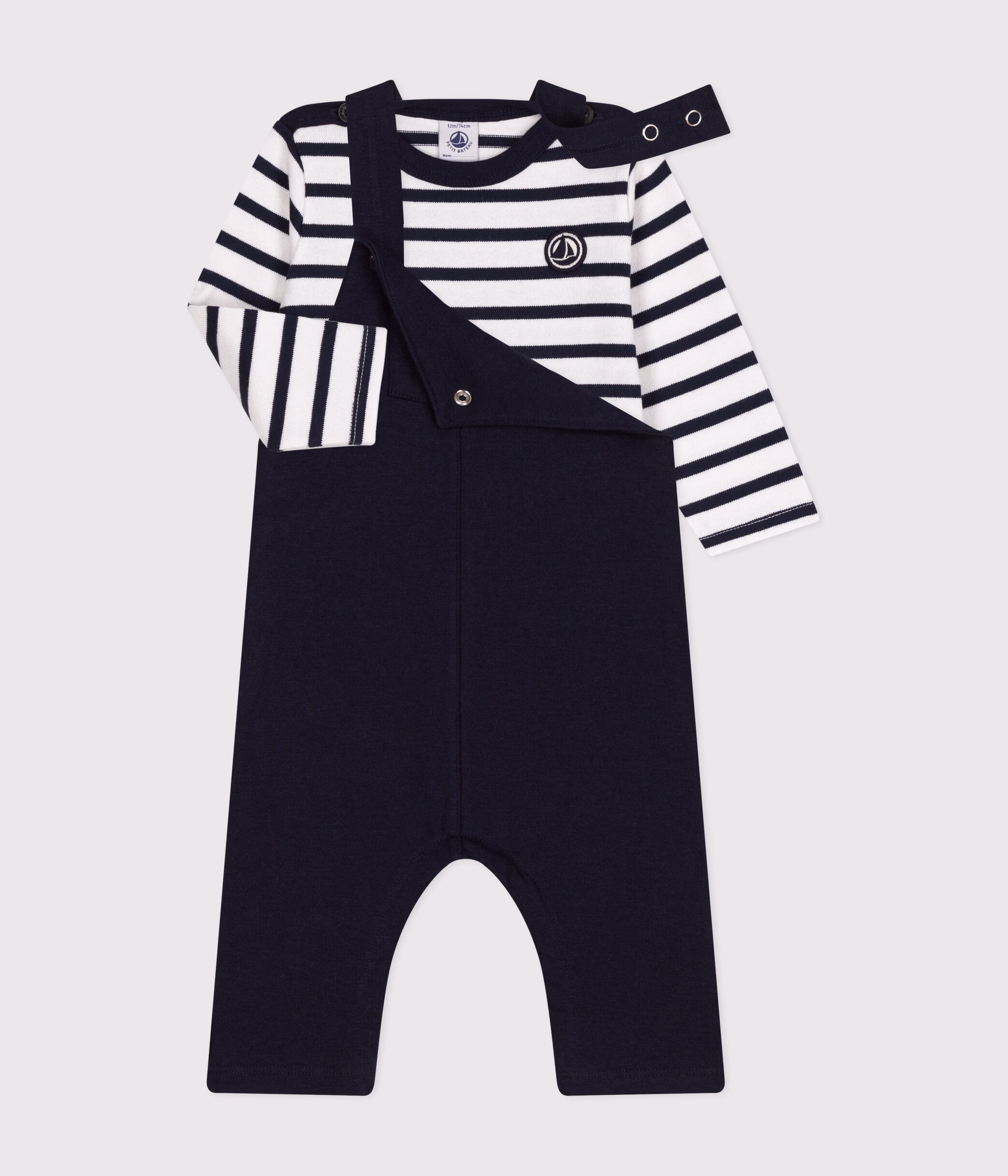 Marinière petit bateau bébé 2025