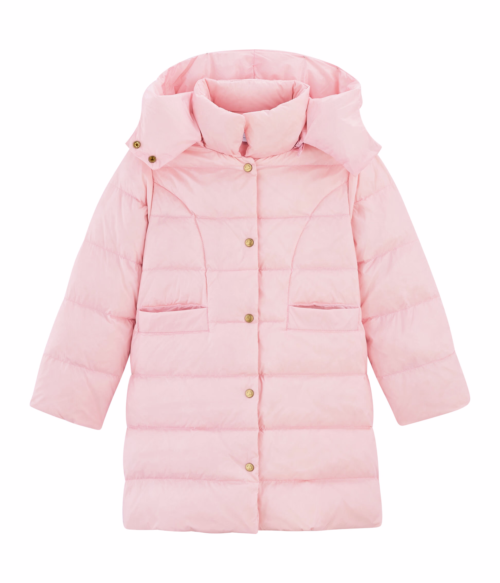 Doudoune duvet et plume enfant fille FLEUR CN Petit Bateau