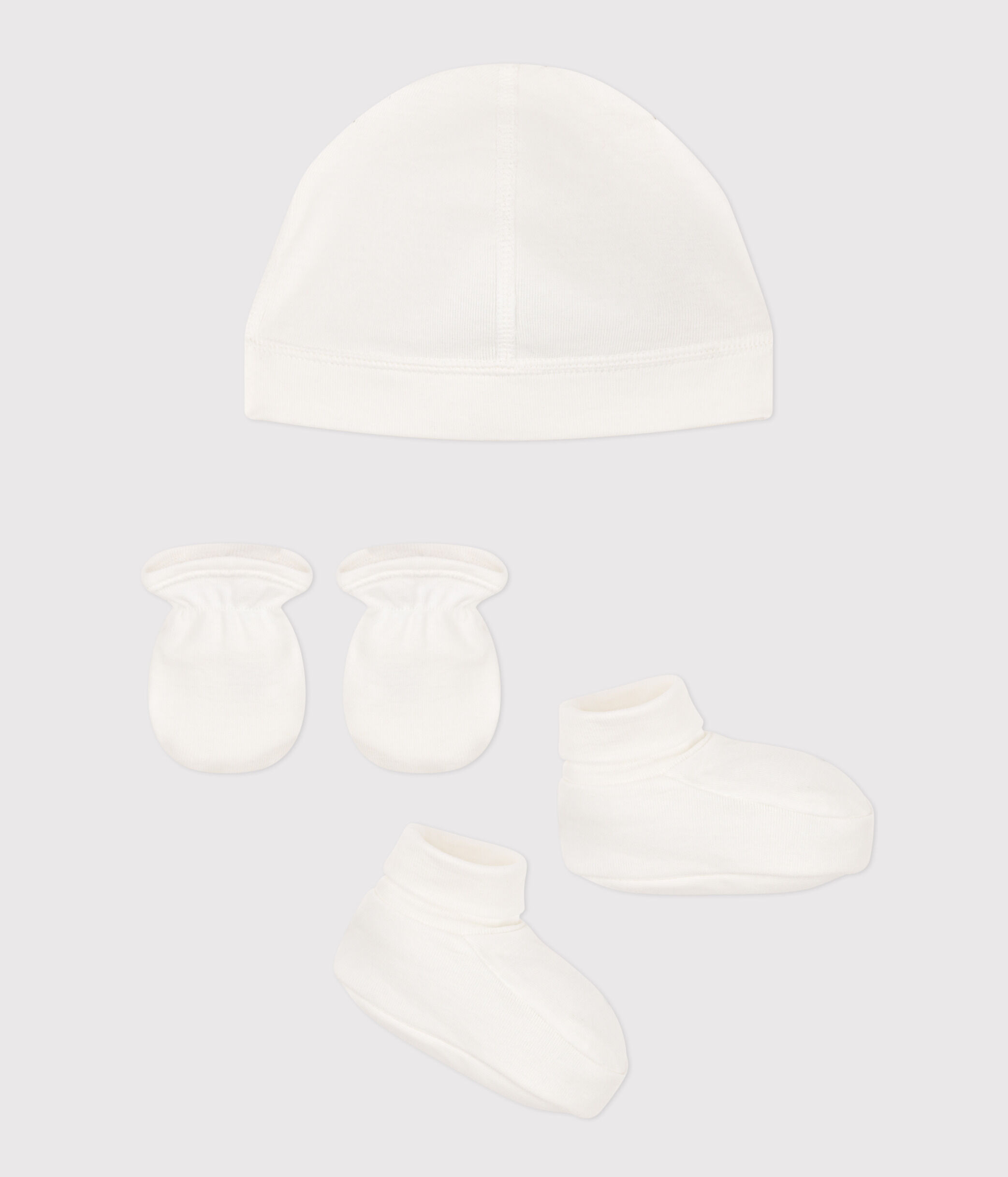 Ensemble bonnet moufle cheap chausson naissance