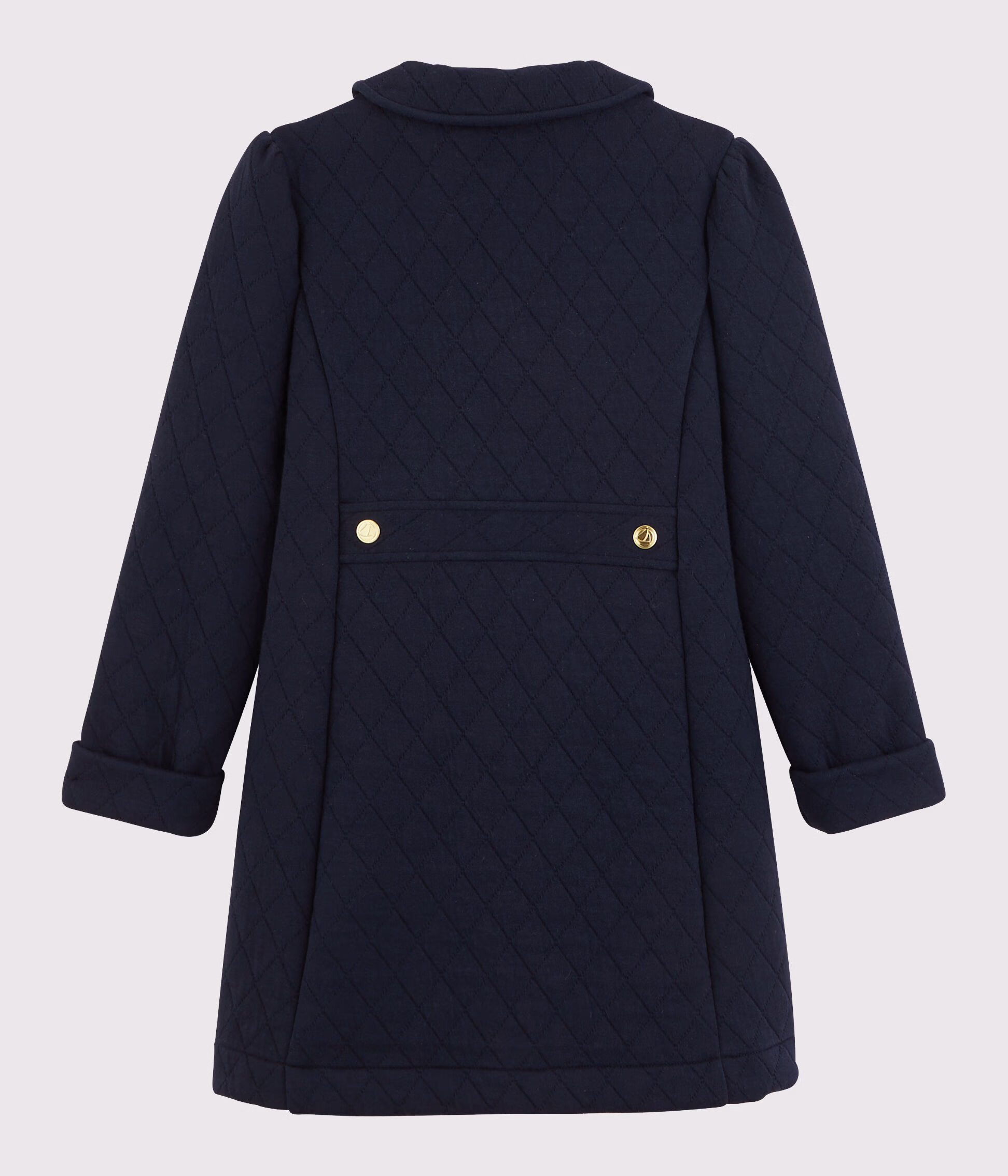 Manteau en tubique enfant fille SMOKING Petit Bateau