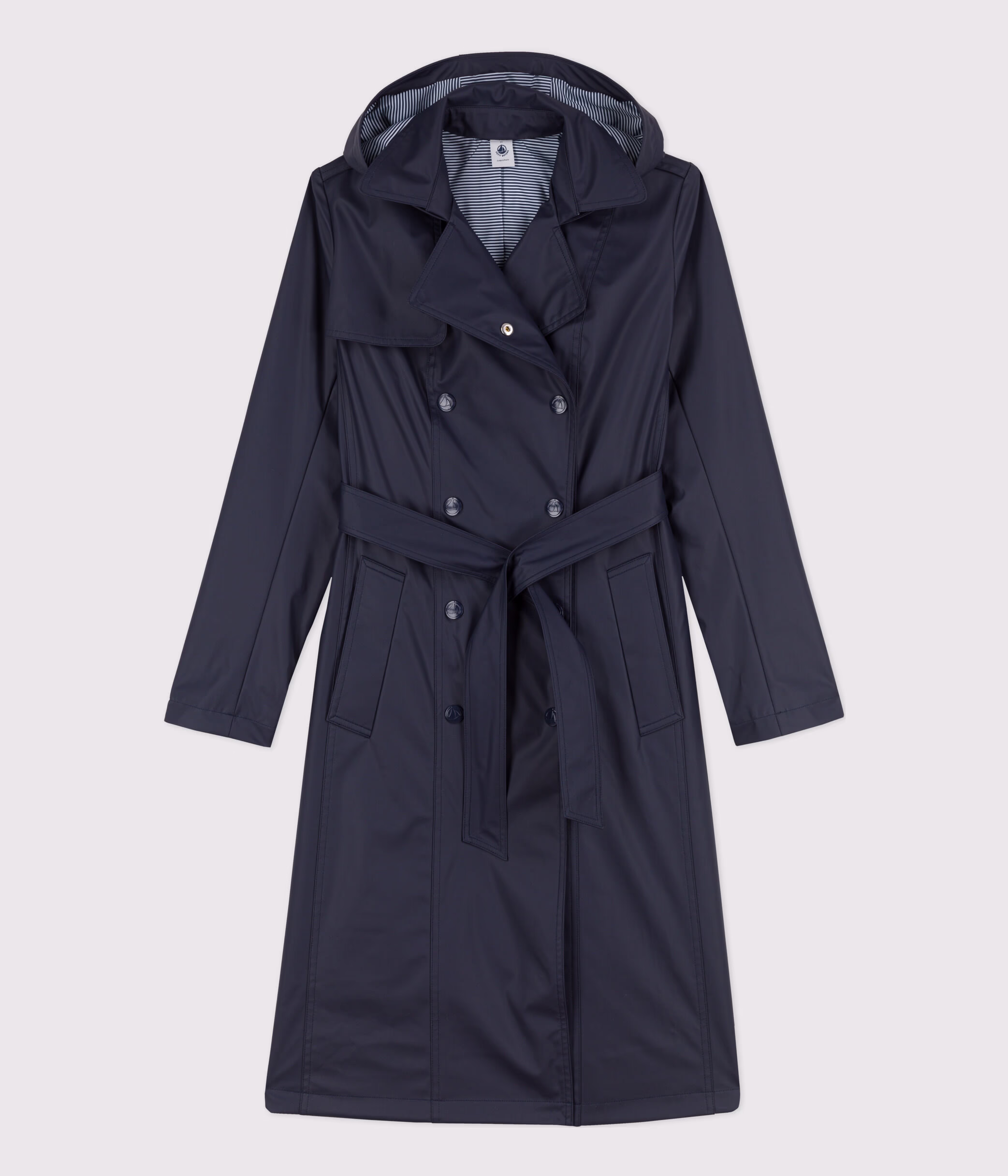 Trench capuche femme on sale