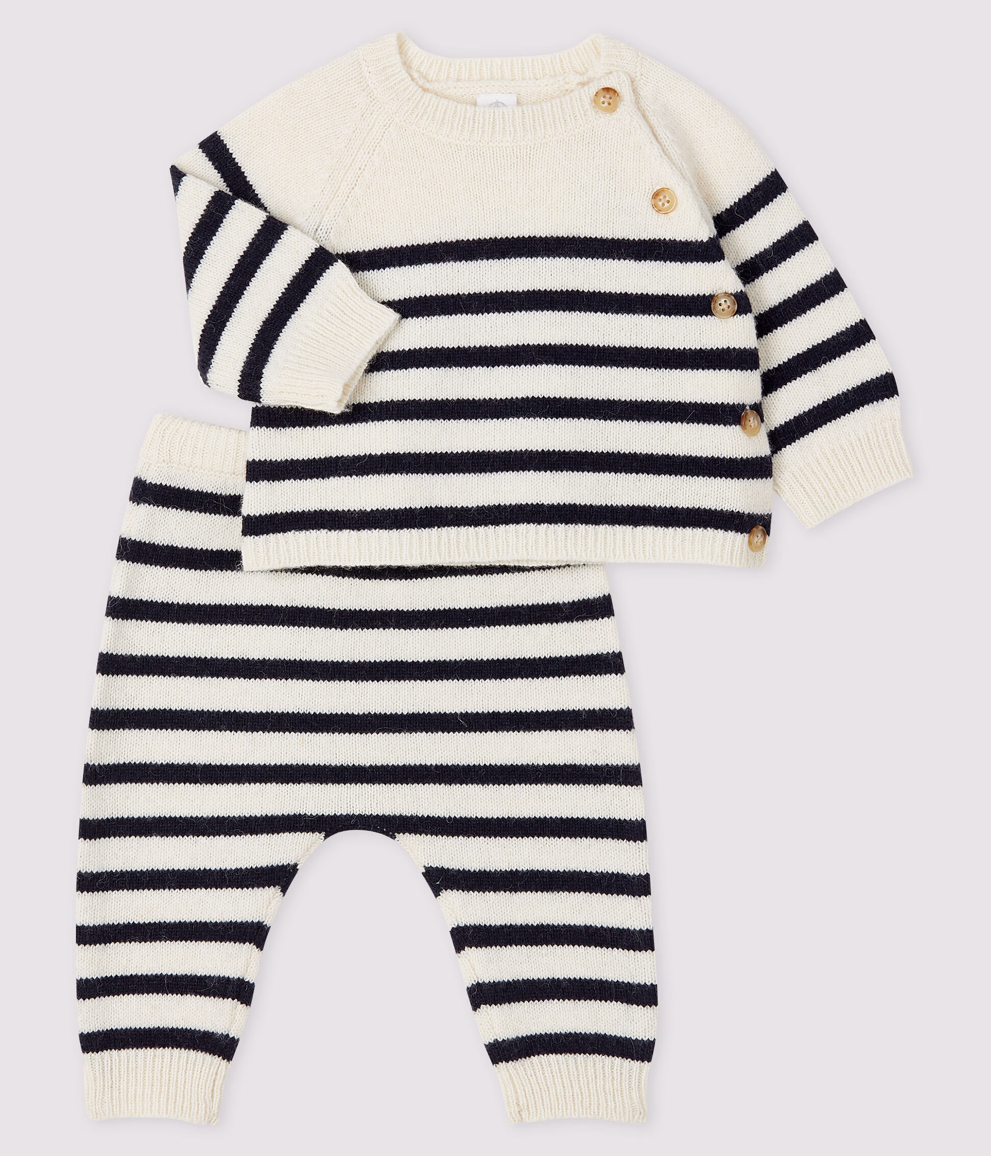 Ensemble maille bebe 2025 garcon