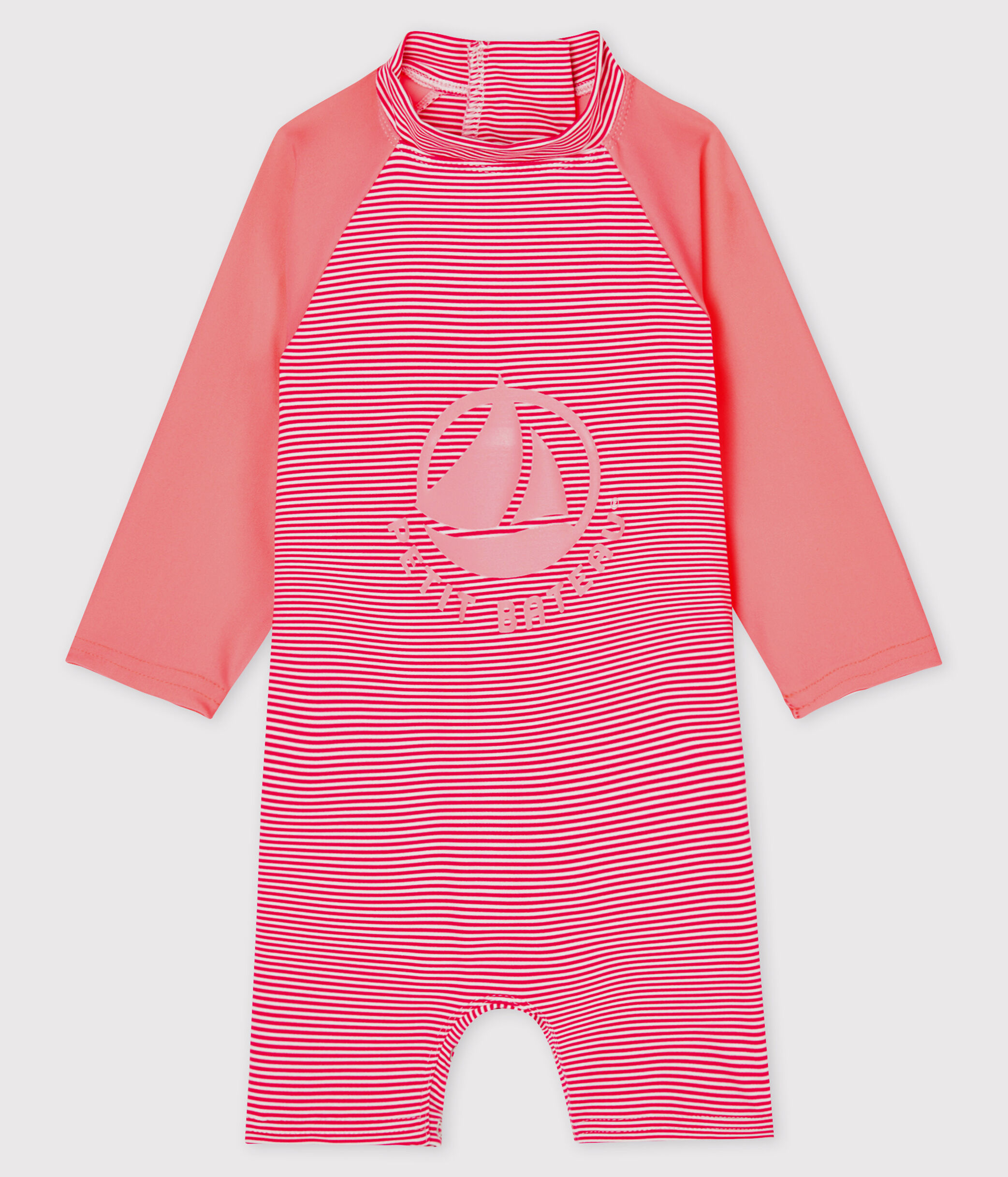 Combinaison ecoresponsable bebe fille garcon GEISHA MARSHMALLOW Petit Bateau