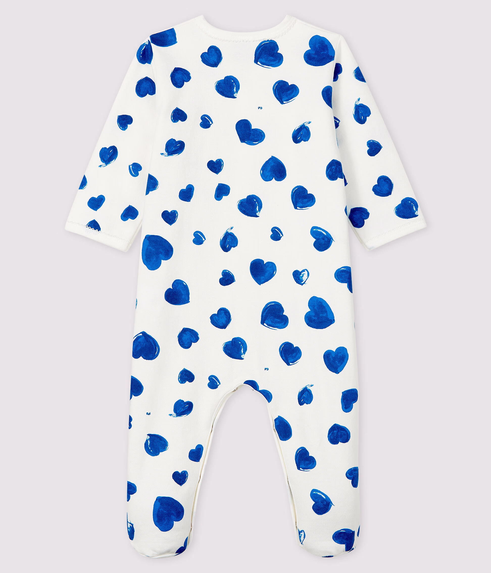 Pyjama coeur sale bleu petit bateau