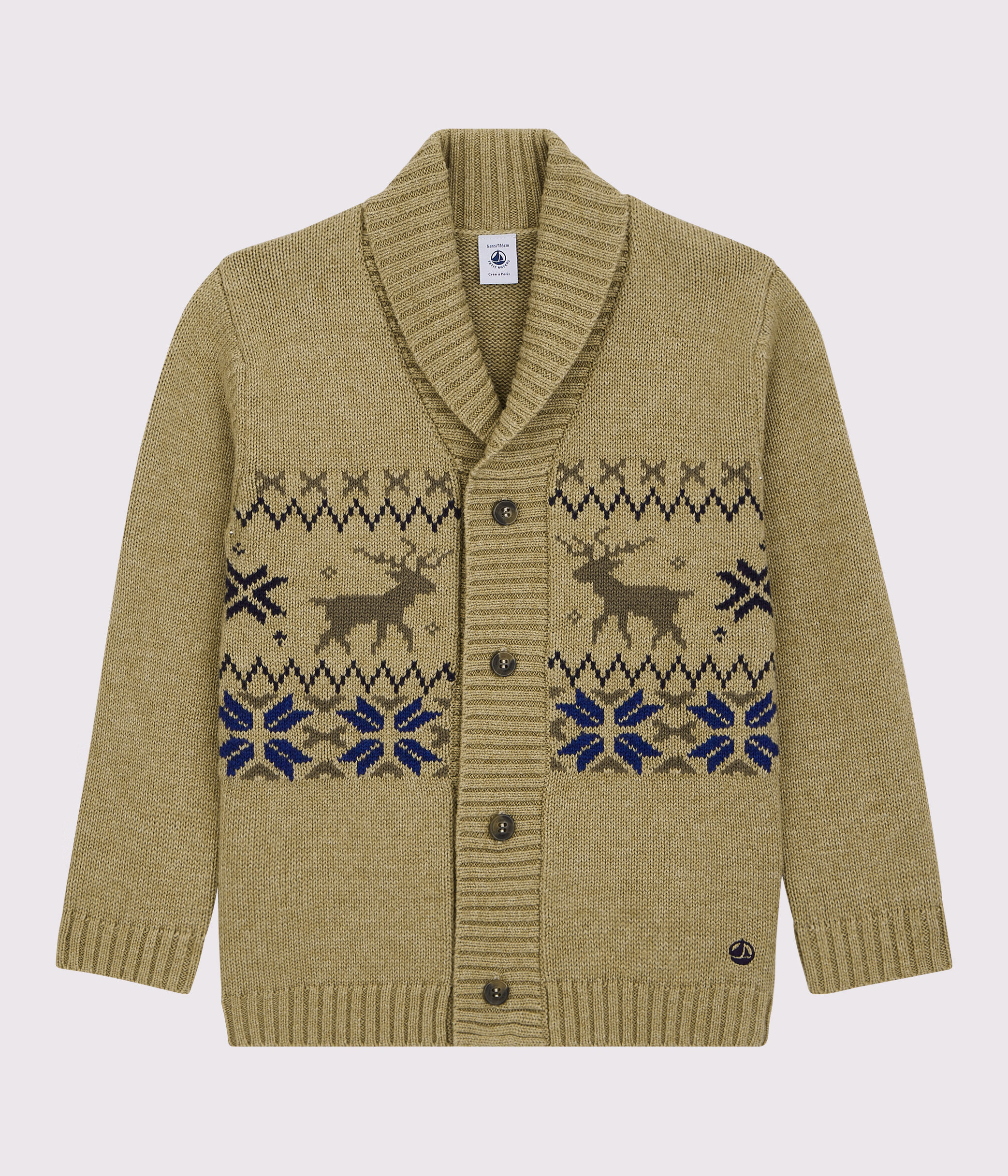 Gilet laine petit bateau clearance