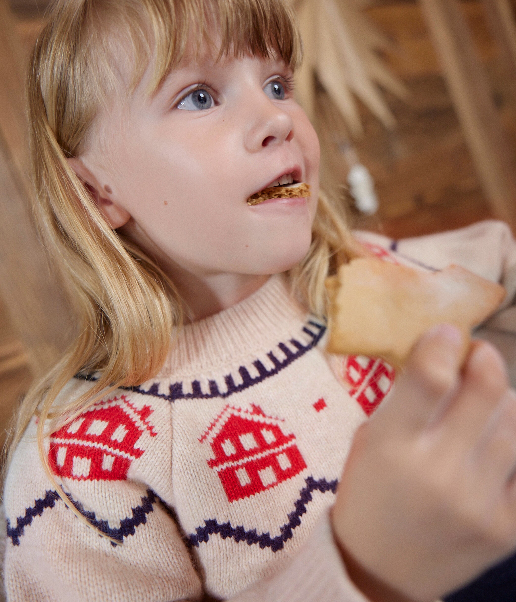 Pull discount enfant laine
