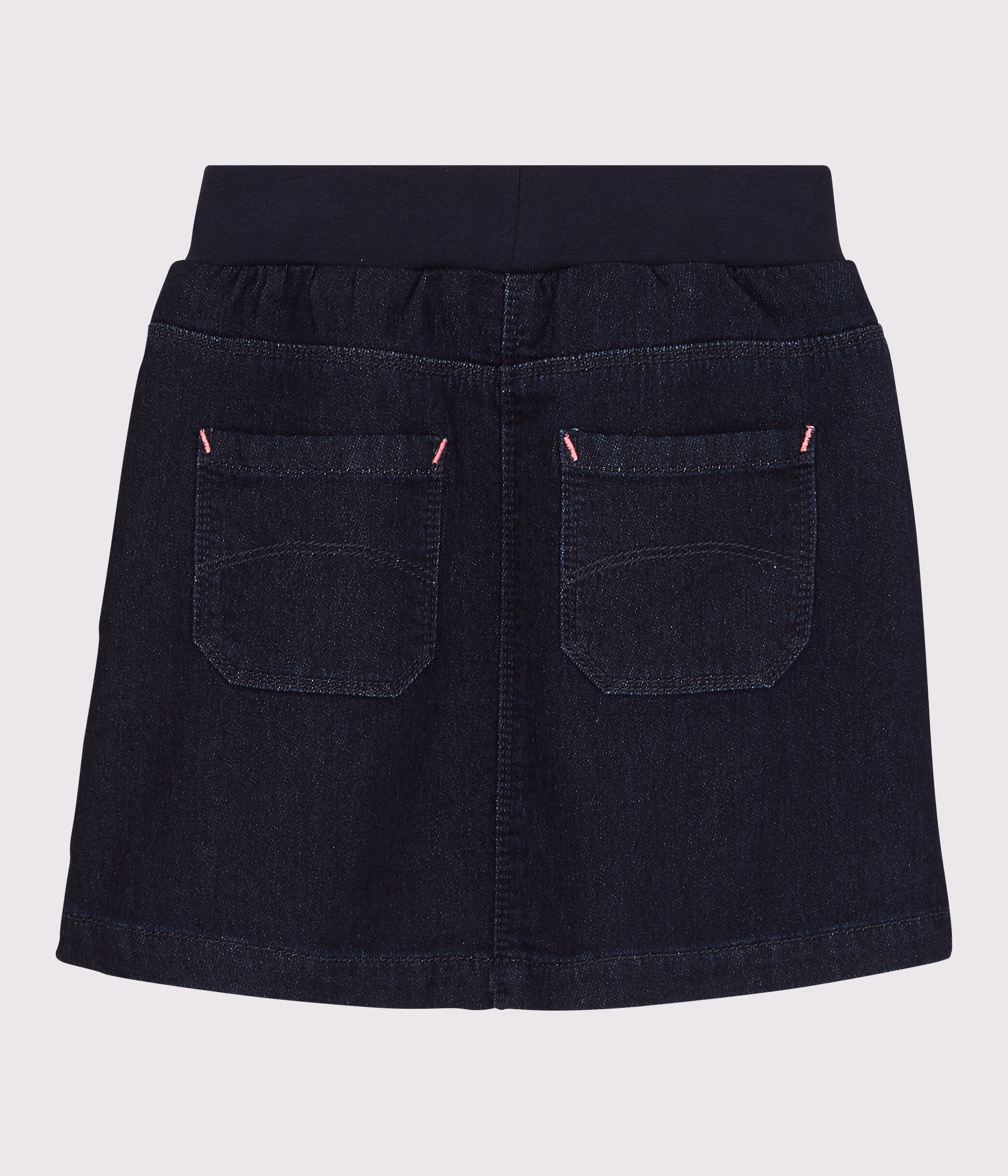 Jupe en denim enfant fille DENIM BLEU FONCE Petit Bateau
