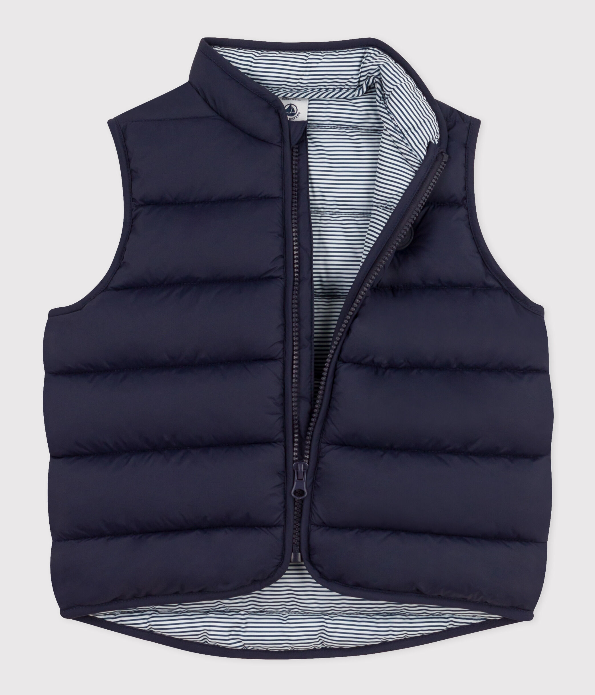 Doudoune sans manche matelass e enfant SMOKING Petit Bateau