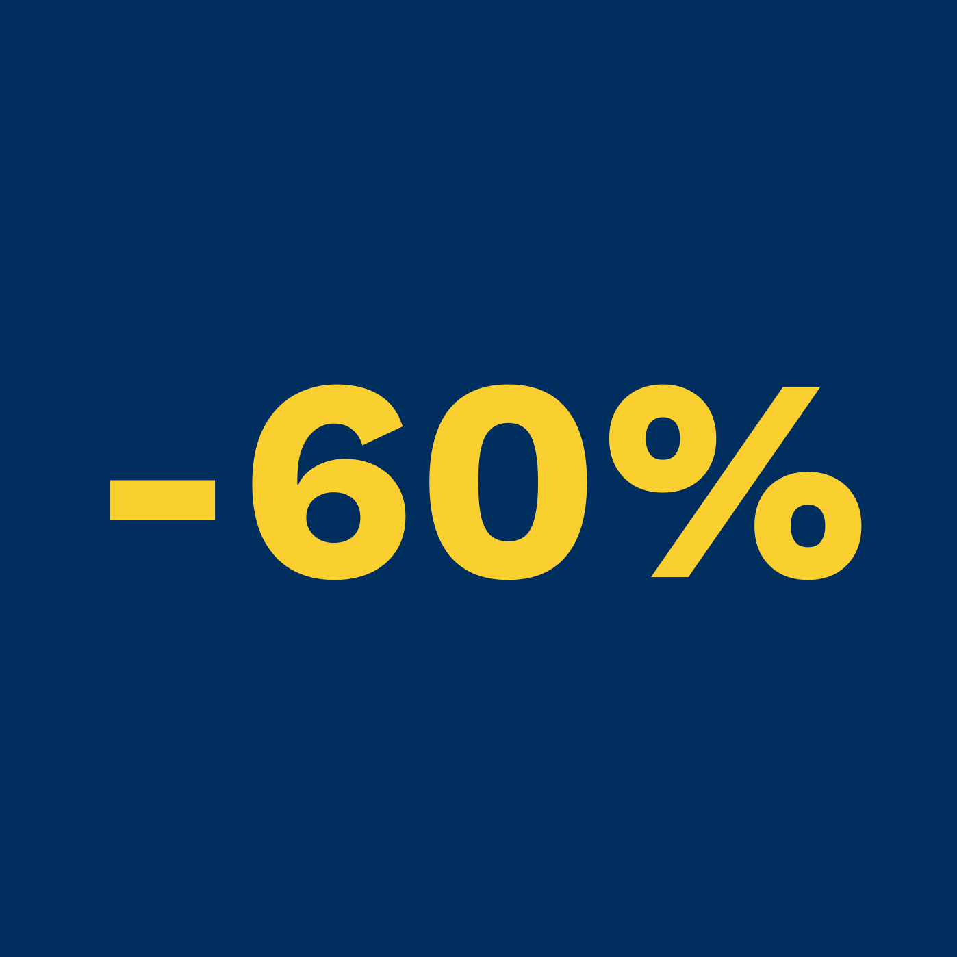 Jusqu'à -60%