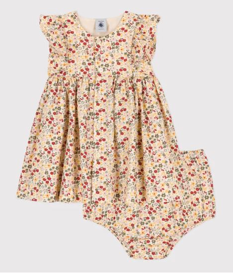 robe sans manche popeline bebe