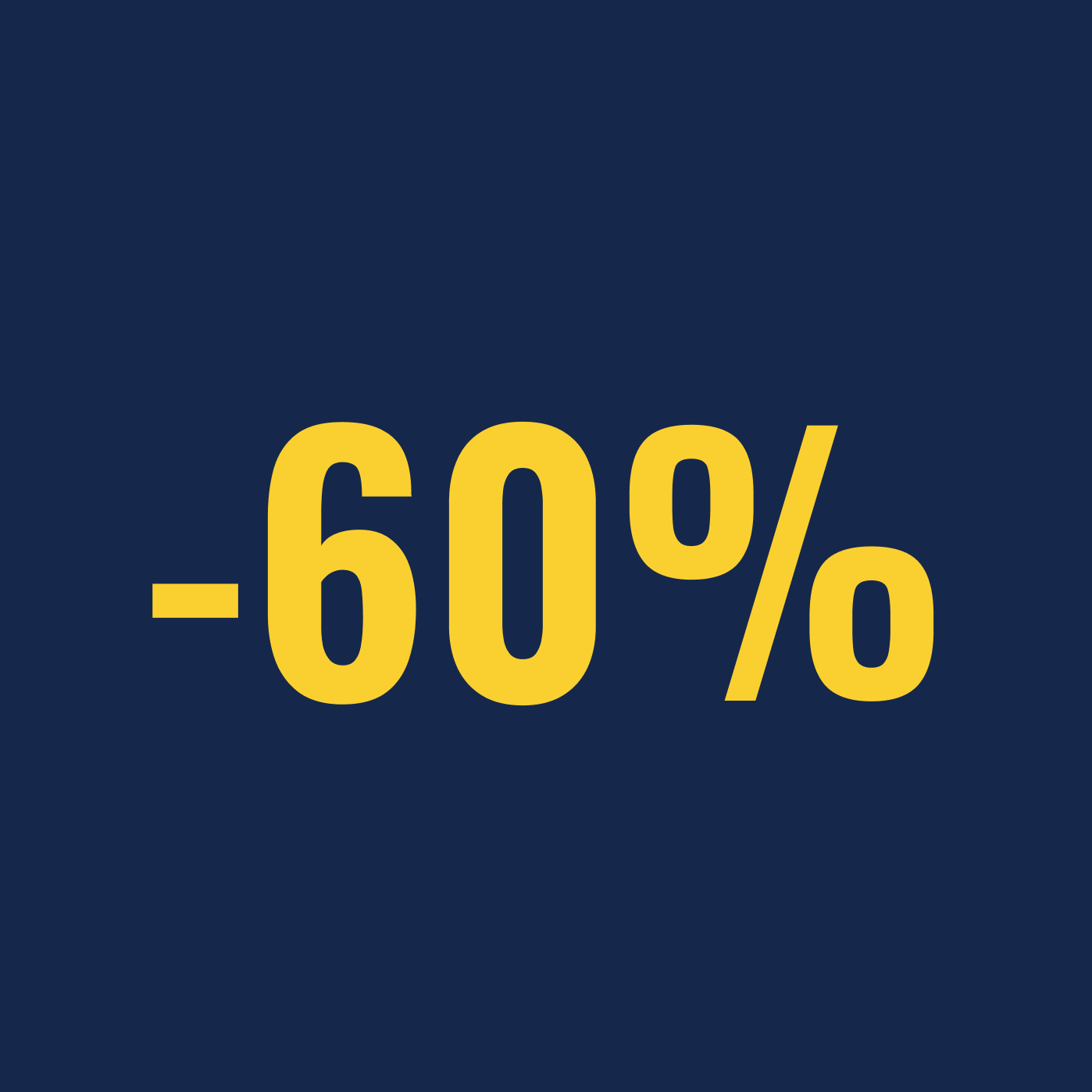 Jusqu'à -60%