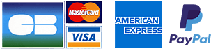 CB VISA AMERICAN EXPRESS PAYPAL