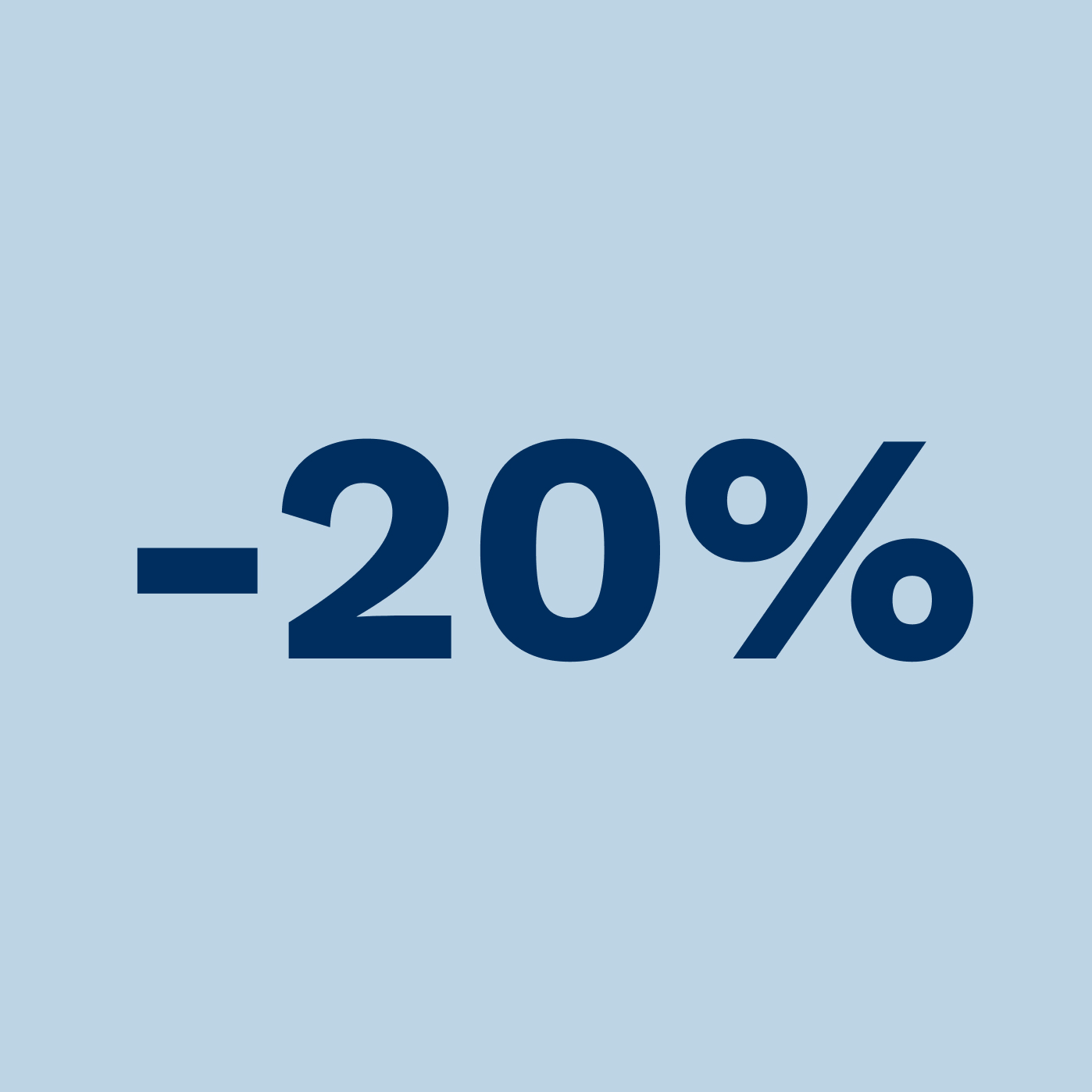 Sélection à -20%