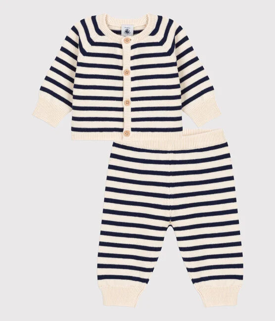 ensemble bebe rayures marinieres