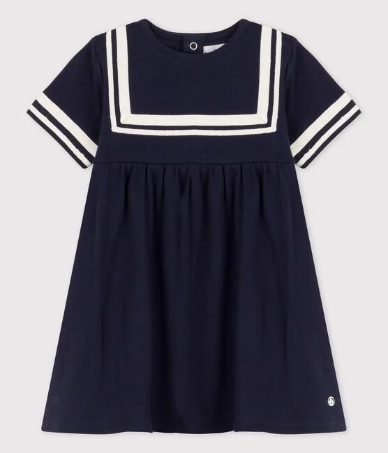 robe marin bebe coton bio