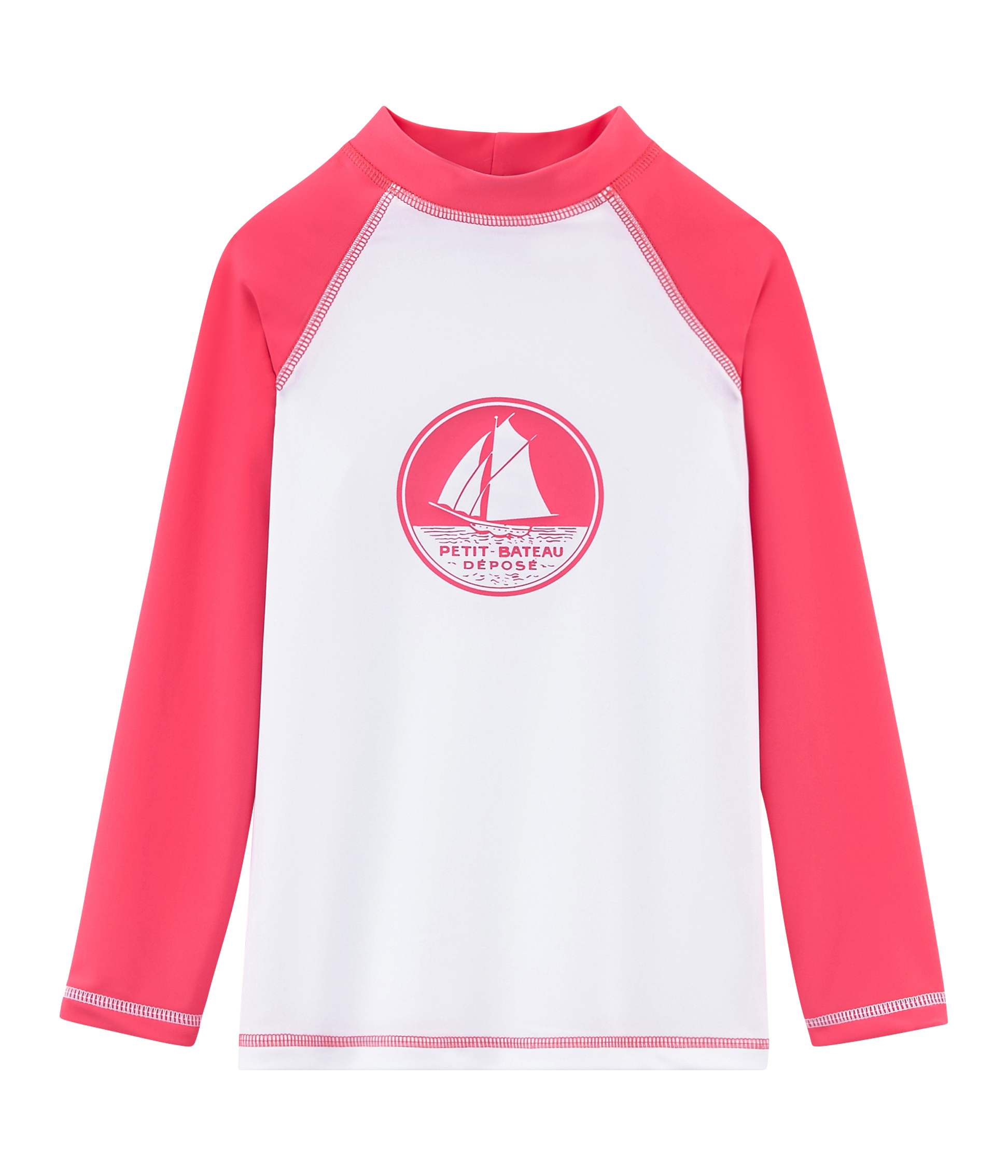 Tee Shirt Protection Solaire Fille Et Garcon Marshmallow Cupcake Petit Bateau