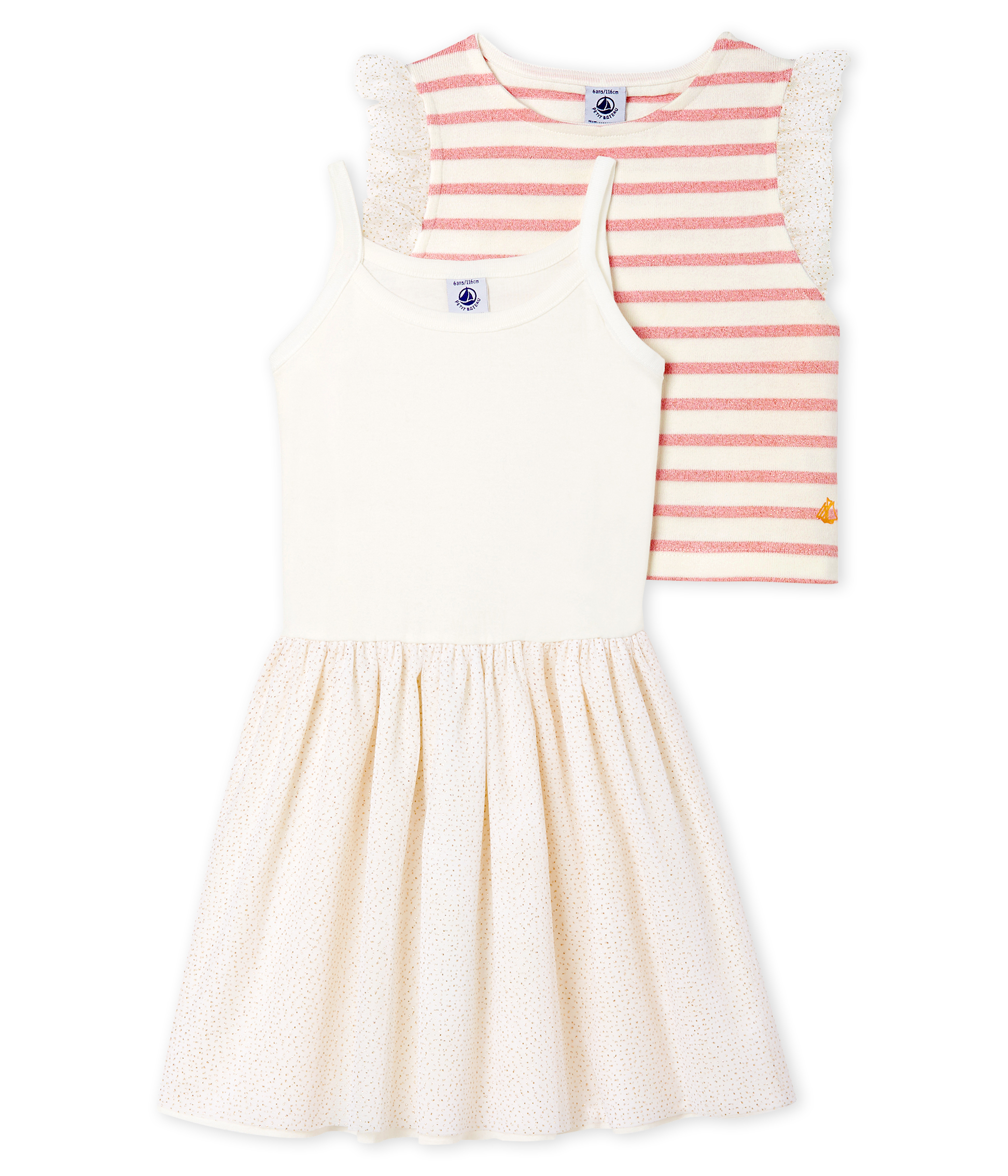 Robe 3 en 1 enfant fille Petit Bateau