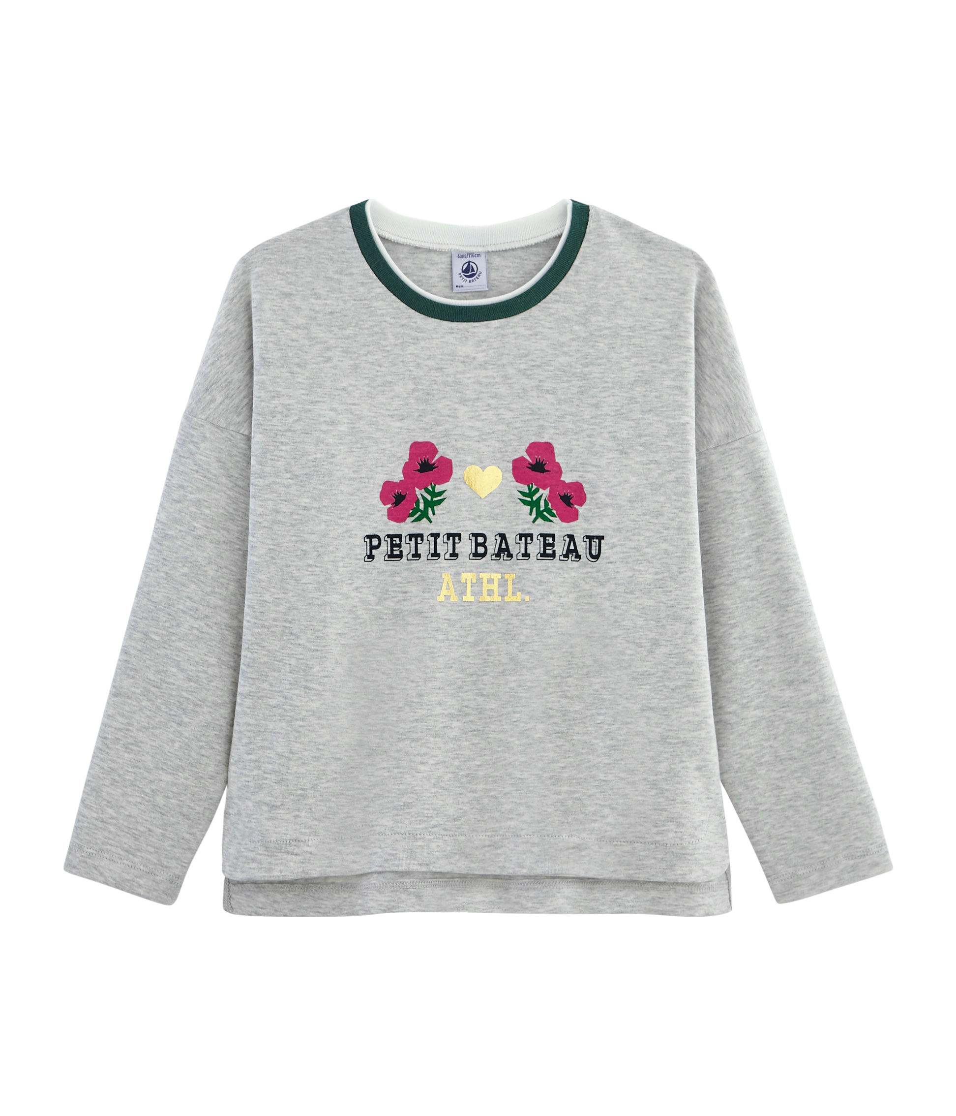 Tee-shirt sérigraphié enfant fille