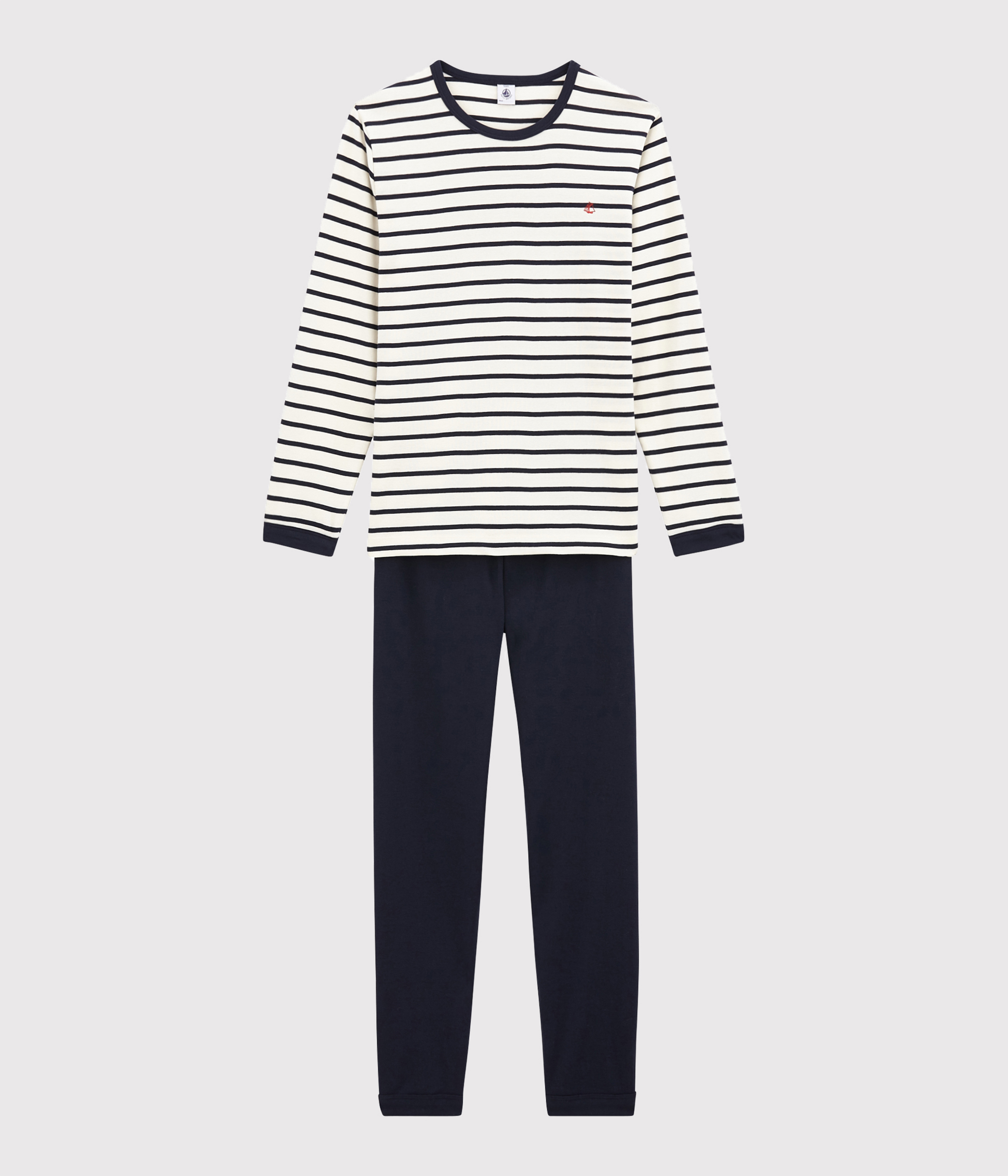 Pyjama A Rayures Mariniere Mixte En Cote Marshmallow Smoking Petit Bateau Pyjama A Rayures Mariniere Mixte En Cote Marshmallow Smoking Petit Bateau