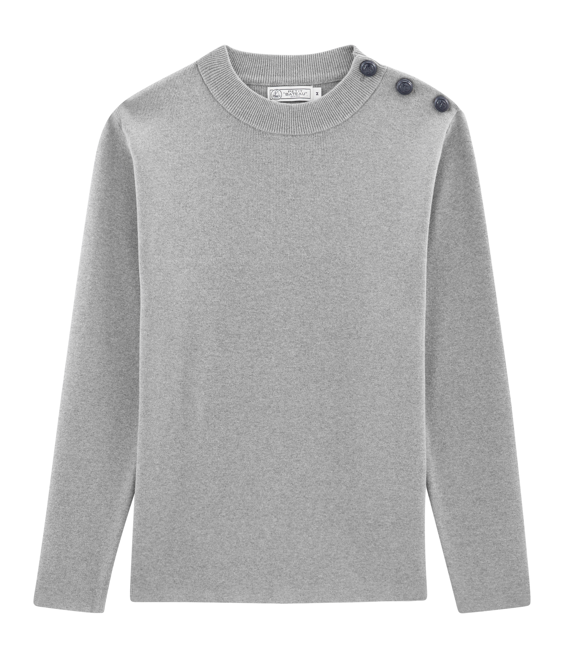 Pull marin homme uni