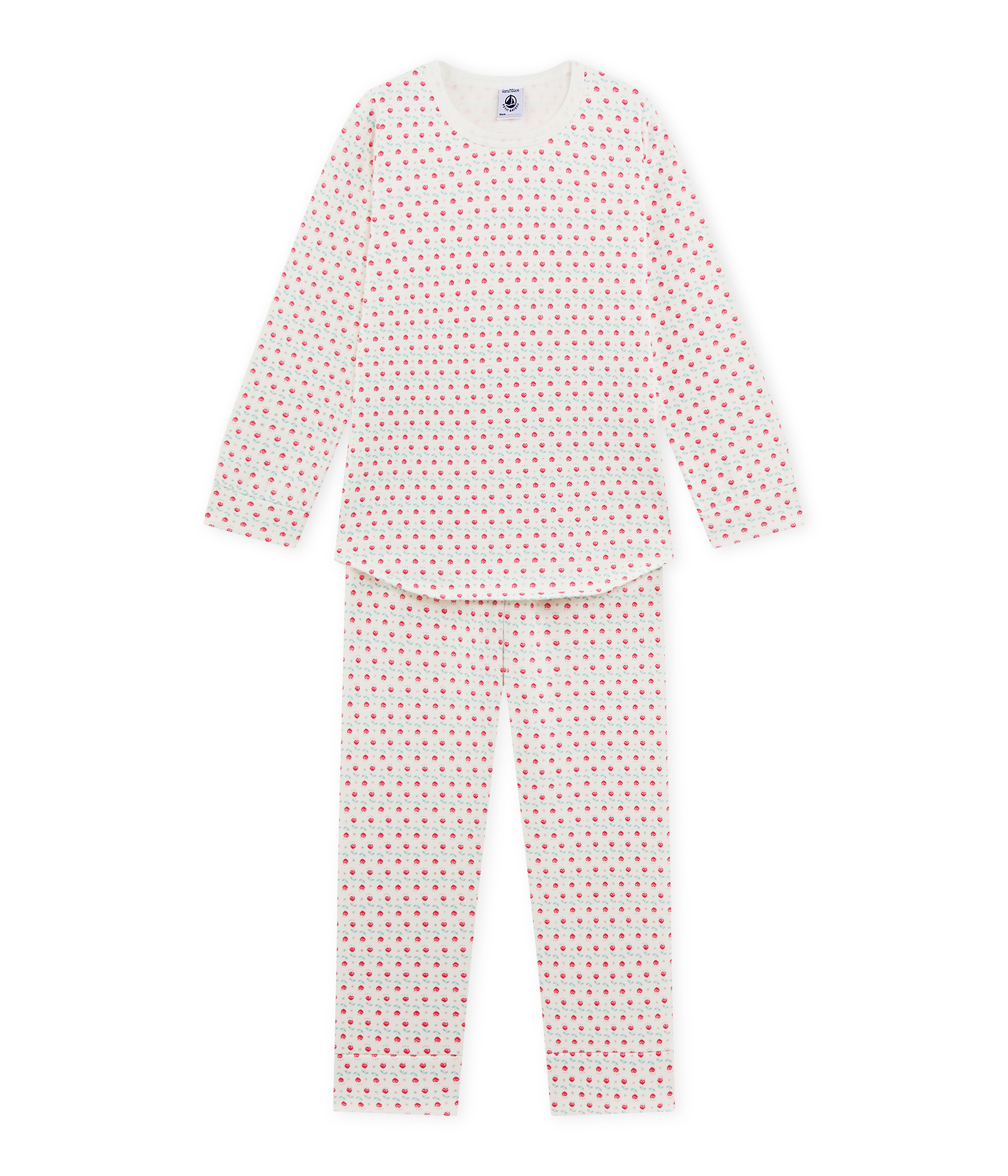Pyjama Short Fille Petit Bateau En Coton Imprimé Fruits - Doux Et Confortable Pour Les Enfants