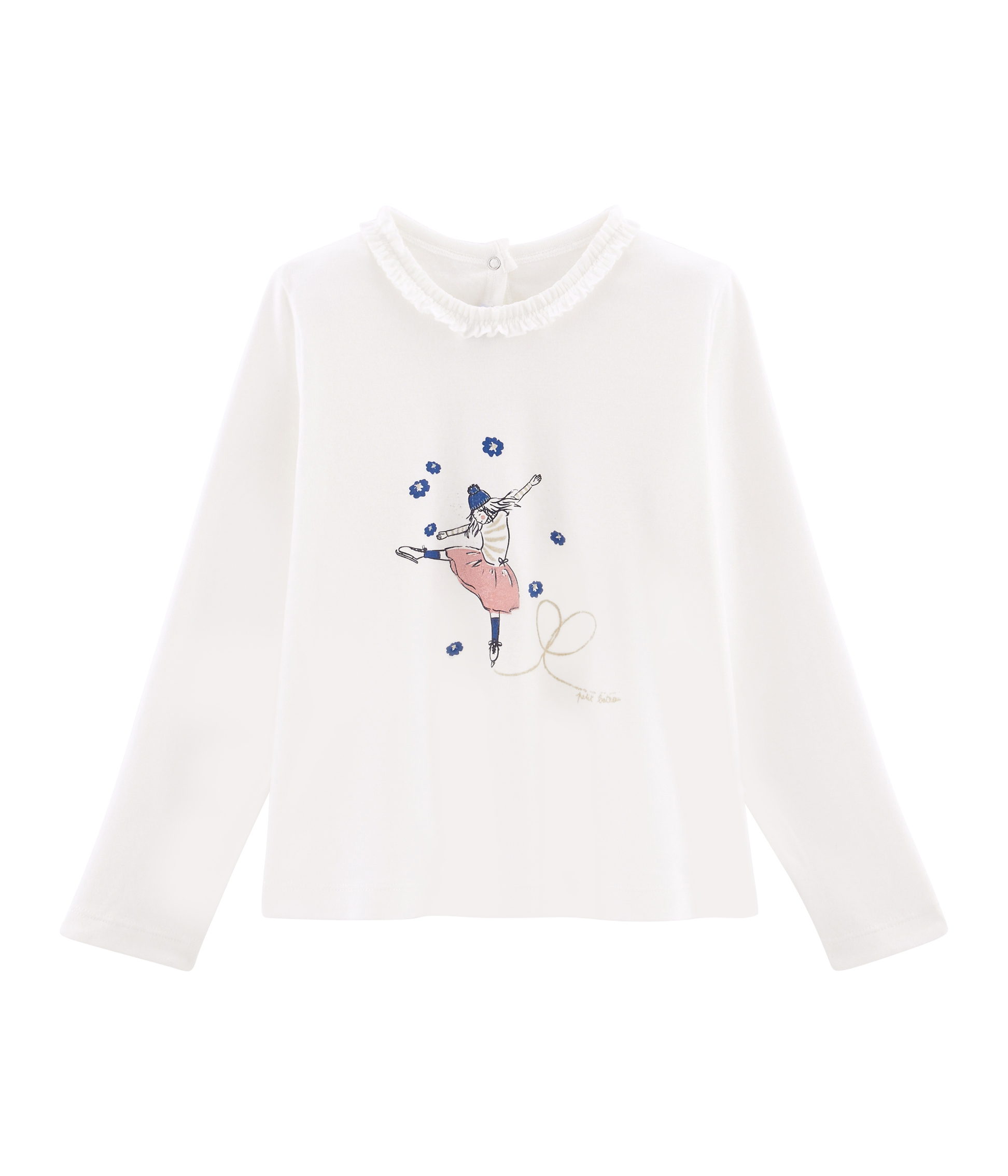 Tee shirt manches longues enfant fille