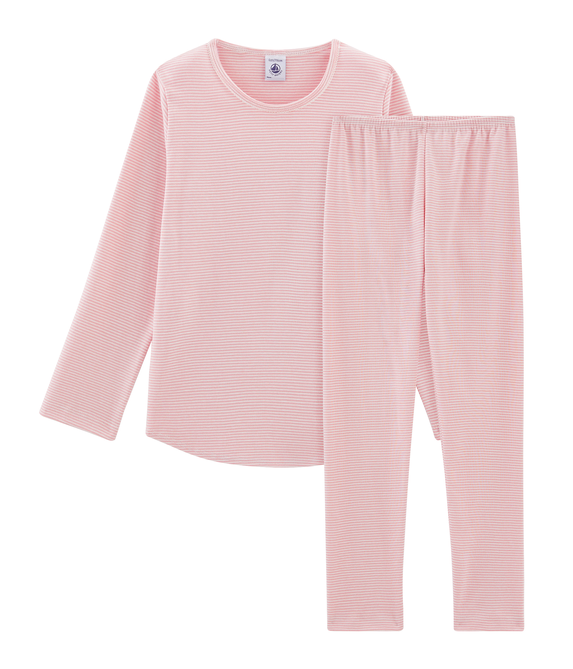 Pyjama petite fille en côte