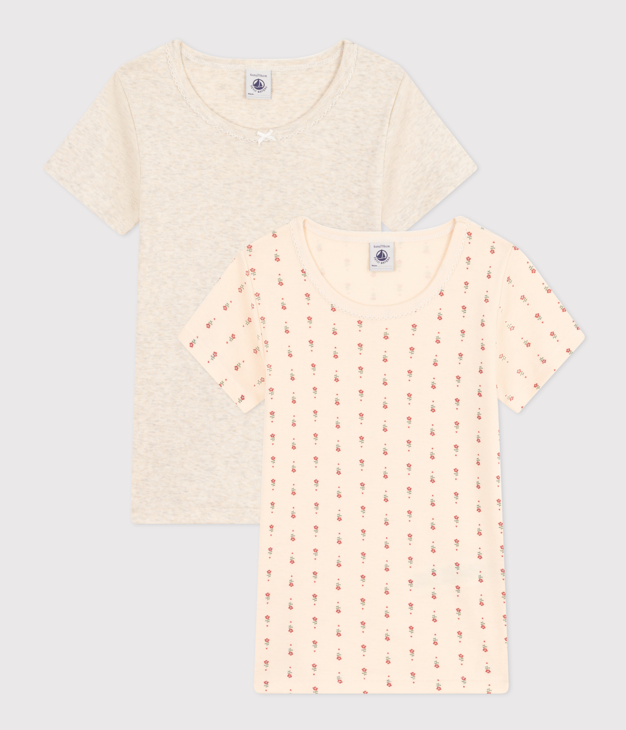 Lot De 2 T-shirts Karl Marc John Taille L - Couleur Grise - Occasion Très Bon état